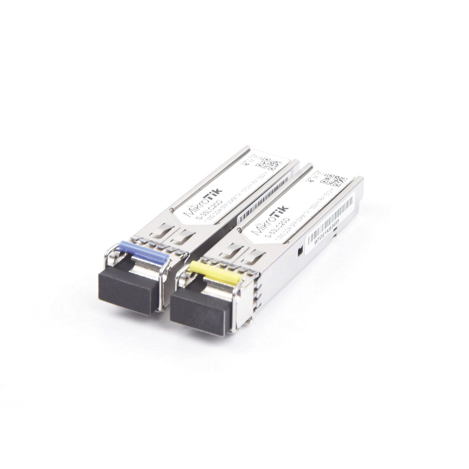 Transceptores MiniGbic SFP 1.25G LC WDM para fibra Mono Modo 20 Kms S-3553LC20D 136939 - MIKROTIK