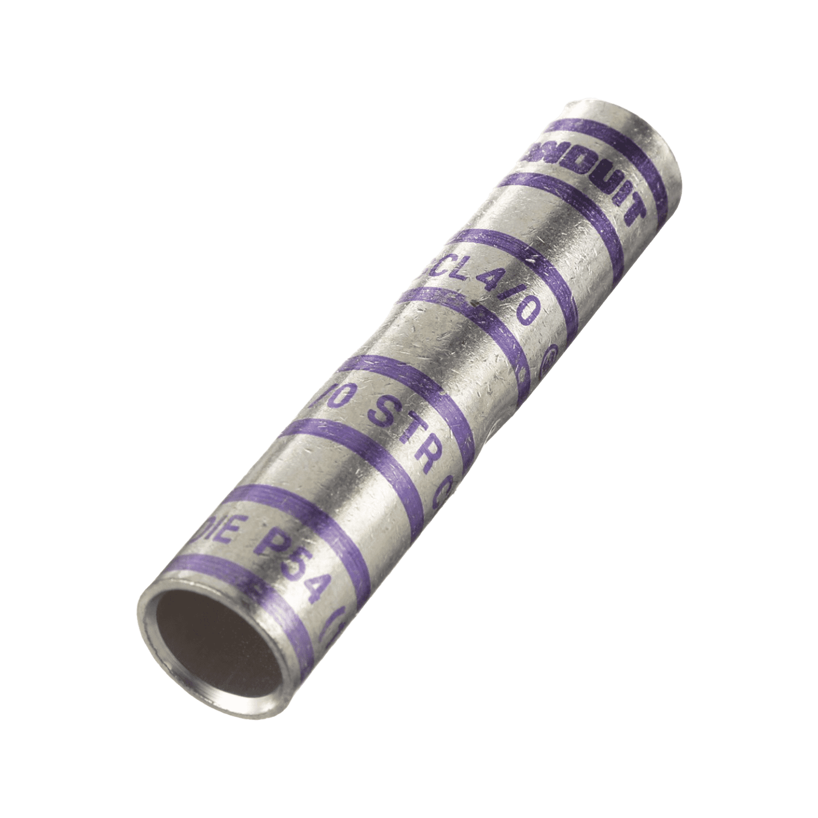 Empalme de Compresión a tope de Cobre tipo barril largo. Para cable 4/0 AWG, Paquete de 10 Piezas SCL4/0-X - PANDUIT
