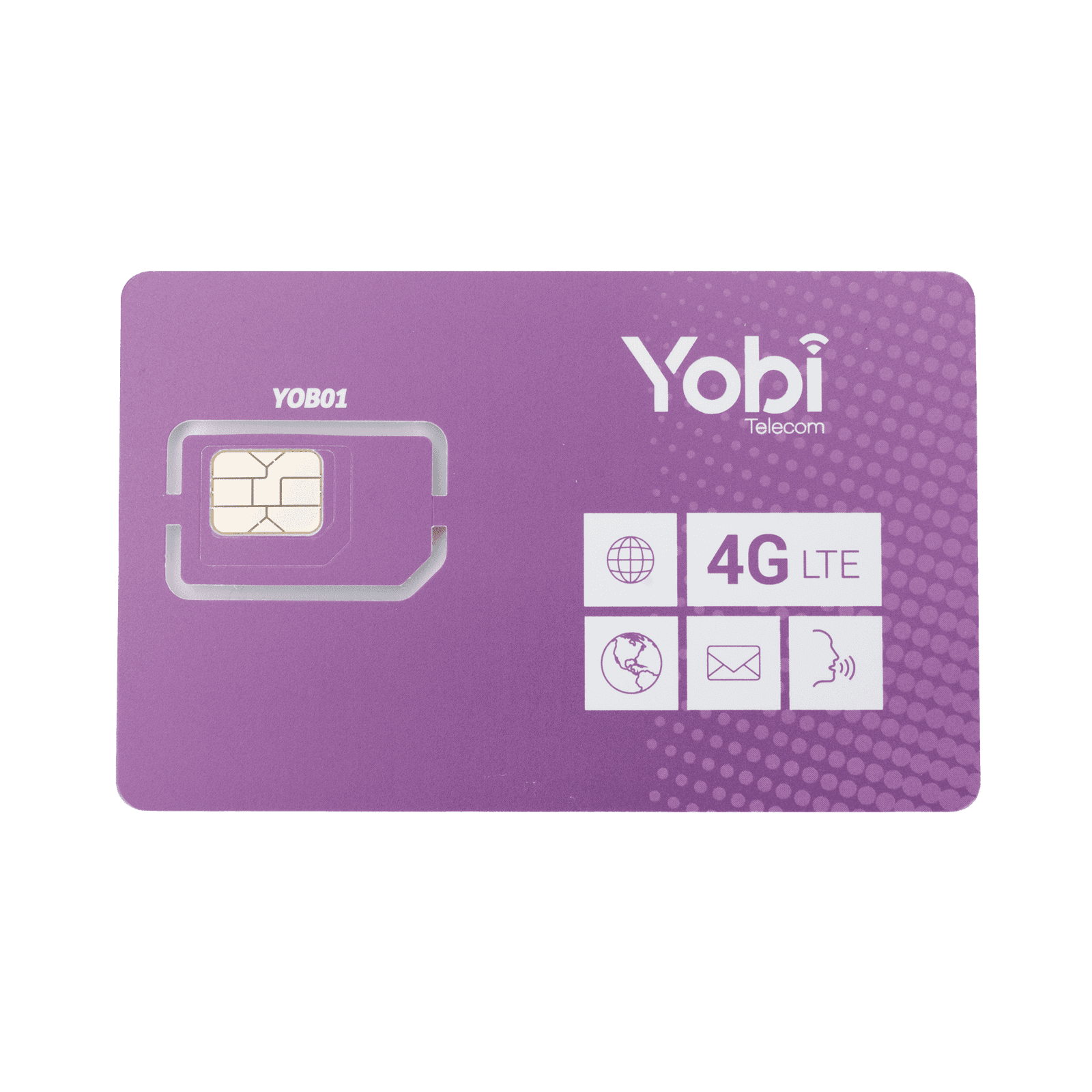SIM SYSCOM 10GB mensual para dispositivos móviles 3G/4G (YOBI) 1 año de servicio (solo datos) SIM10GBYOBI - SYSCOM