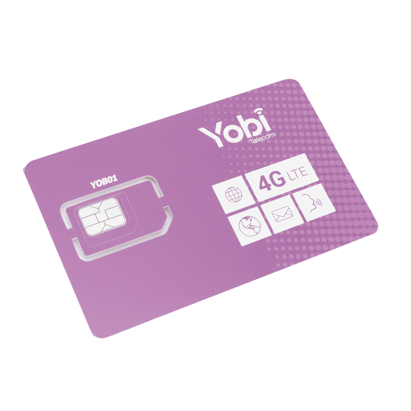 SIM SYSCOM 1GB mensual para dispositivos móviles 3G/4G (YOBI) 1 año de servicio (solo datos) SIM1GBYOBI - SYSCOM