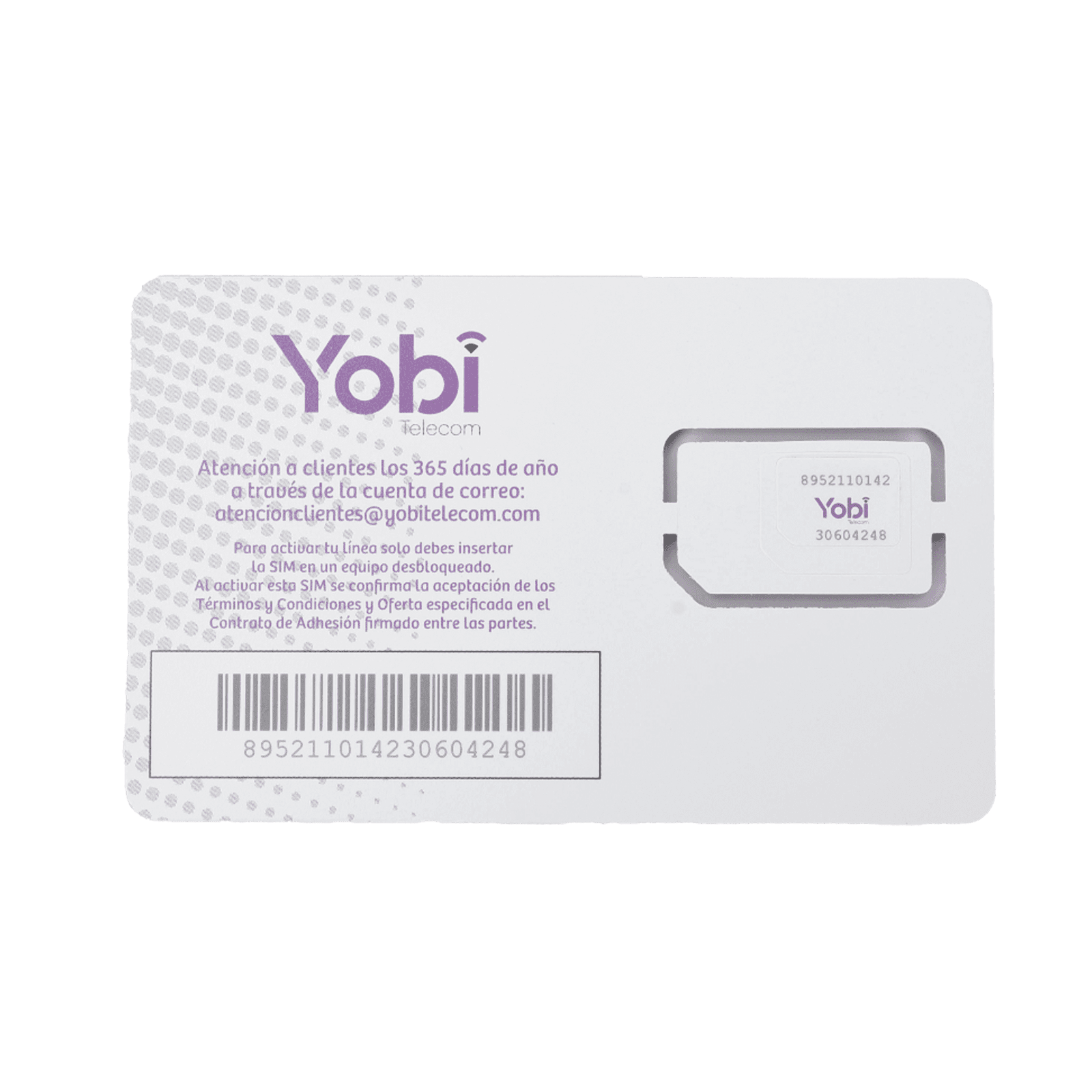 SIM SYSCOM 1GB mensual para dispositivos móviles 3G/4G (YOBI) 1 año de servicio (solo datos) SIM1GBYOBI - SYSCOM