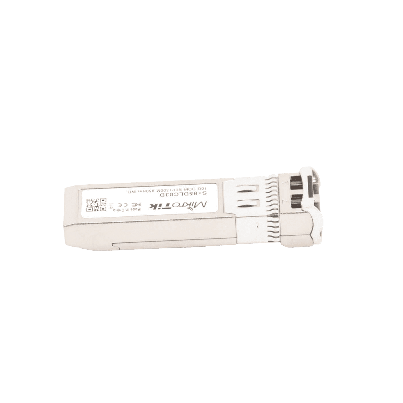 Transceptor MiniGbic SFP+ 10G LC Duplex para fibra Multi Modo 300mts S+85DLC03D 176398 - MIKROTIK