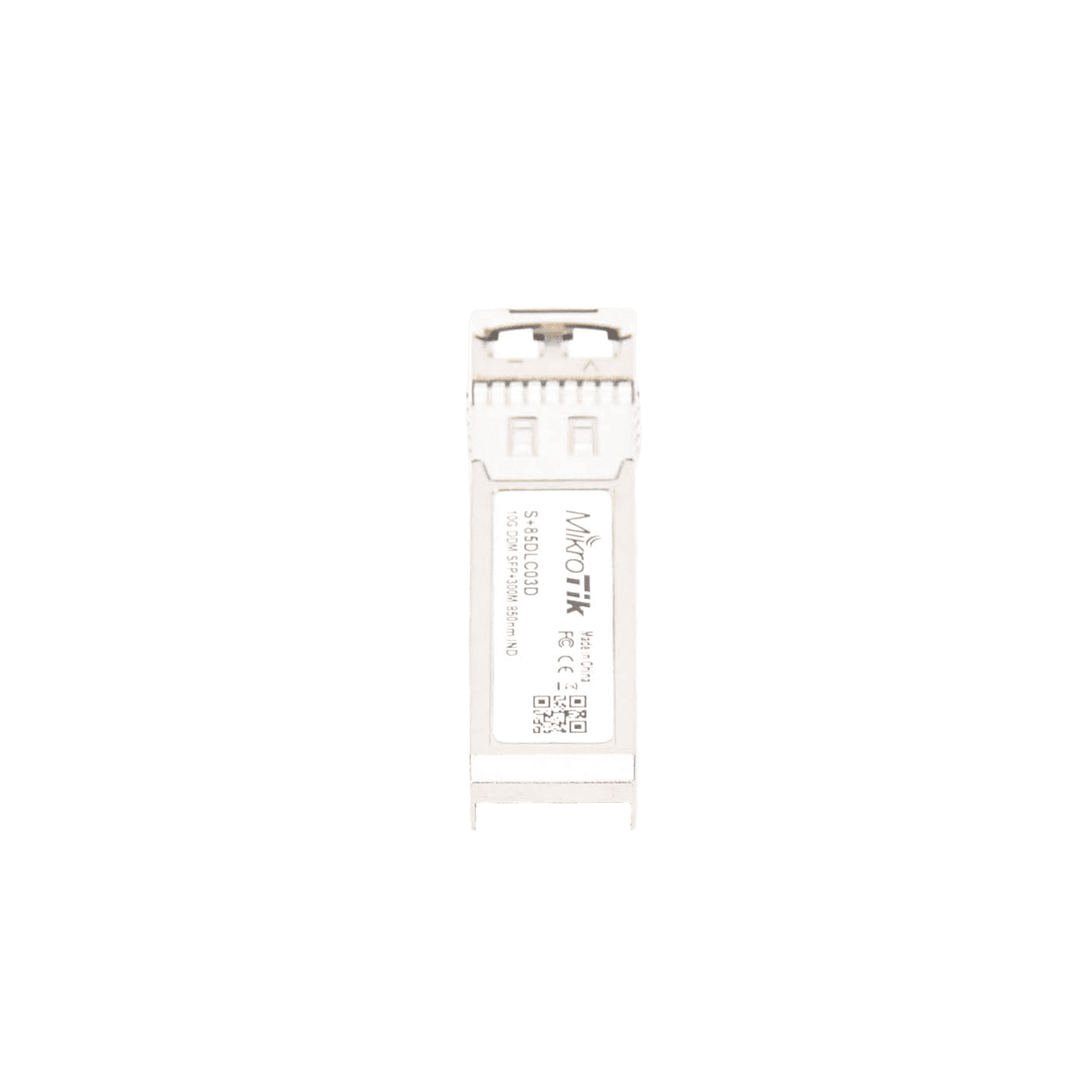 Transceptor MiniGbic SFP+ 10G LC Duplex para fibra Multi Modo 300mts S+85DLC03D 176398 - MIKROTIK