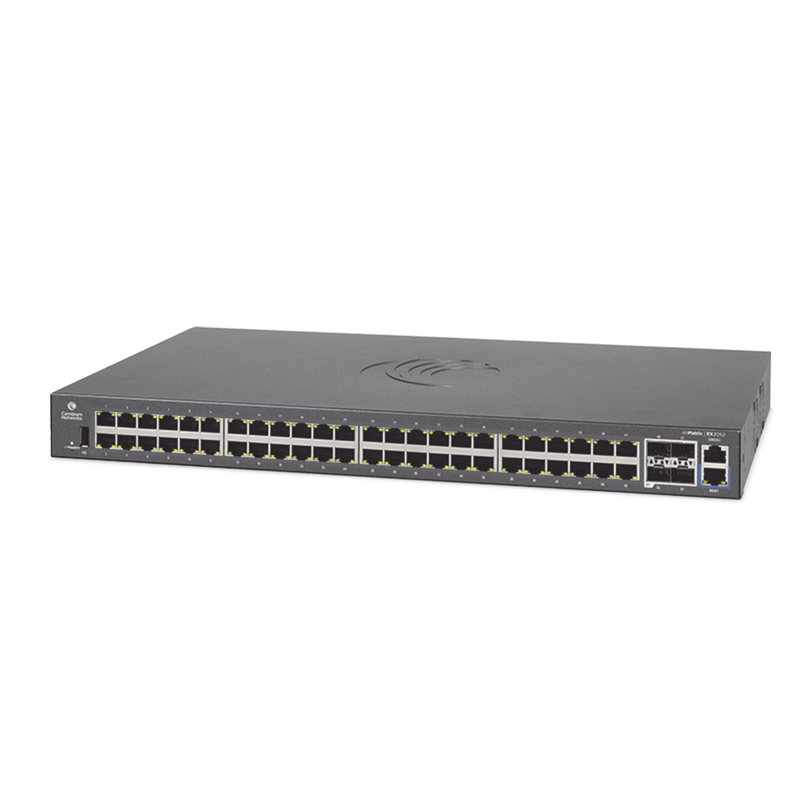 Switch cnMatrix EX2052  de 48 puertos Gigabit Ethernet y 4 SFP+, Capa 3,  gestión en la nube MXEX2052GXXA00 - CAMBIUM NETWORKS