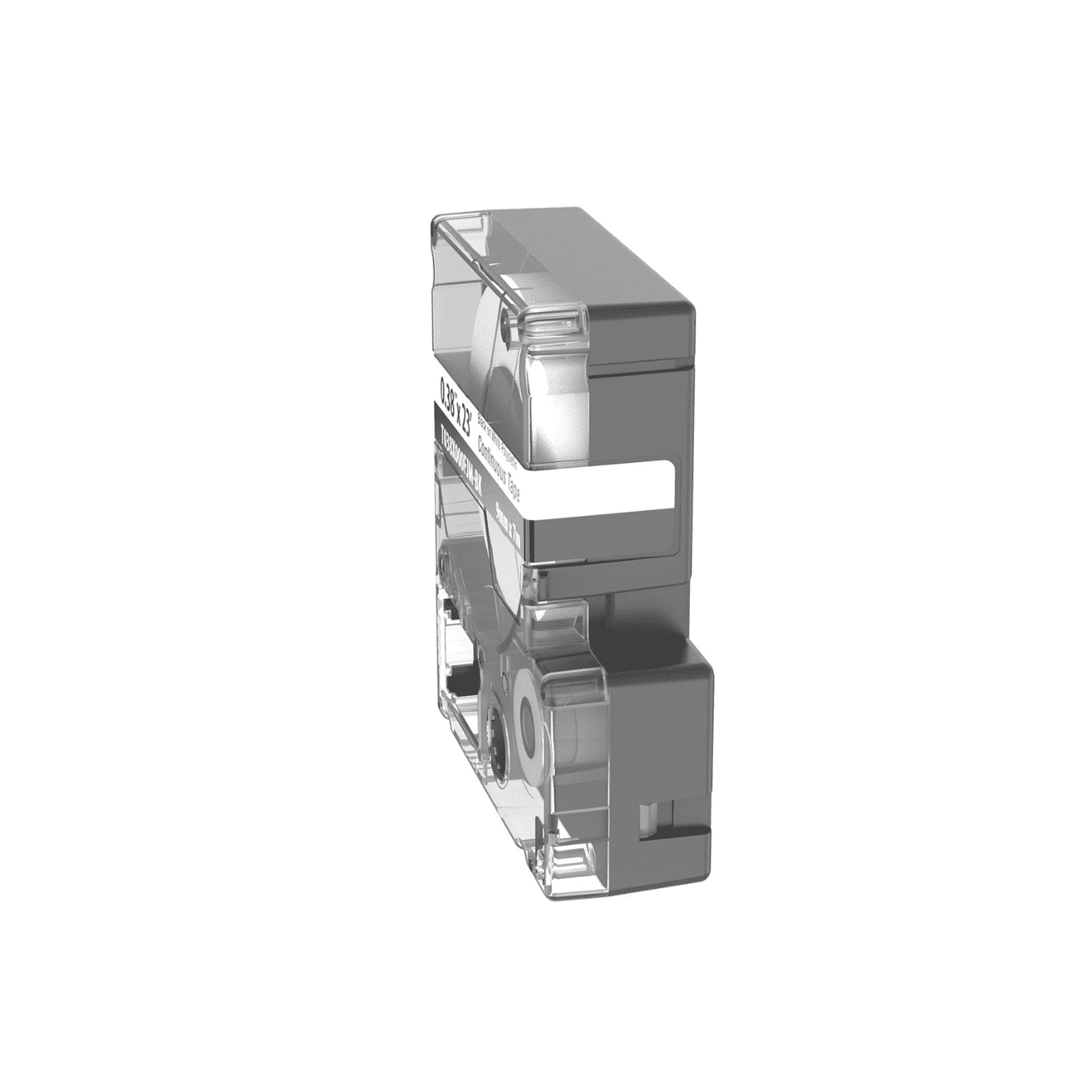 Casete de Etiquetas de Poliolefina de Cinta Continua, Color Negro Sobre Blanco, Uso Interior/Exterior, 9 mm de Ancho x 7 Metros de Largo T038X000FJM-BK - PANDUIT
