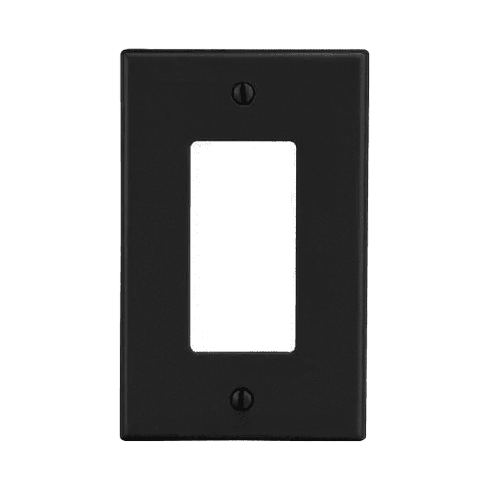 Tapa para Contacto Dúplex Color Negro. HUB-P26-BK - HUBBELL