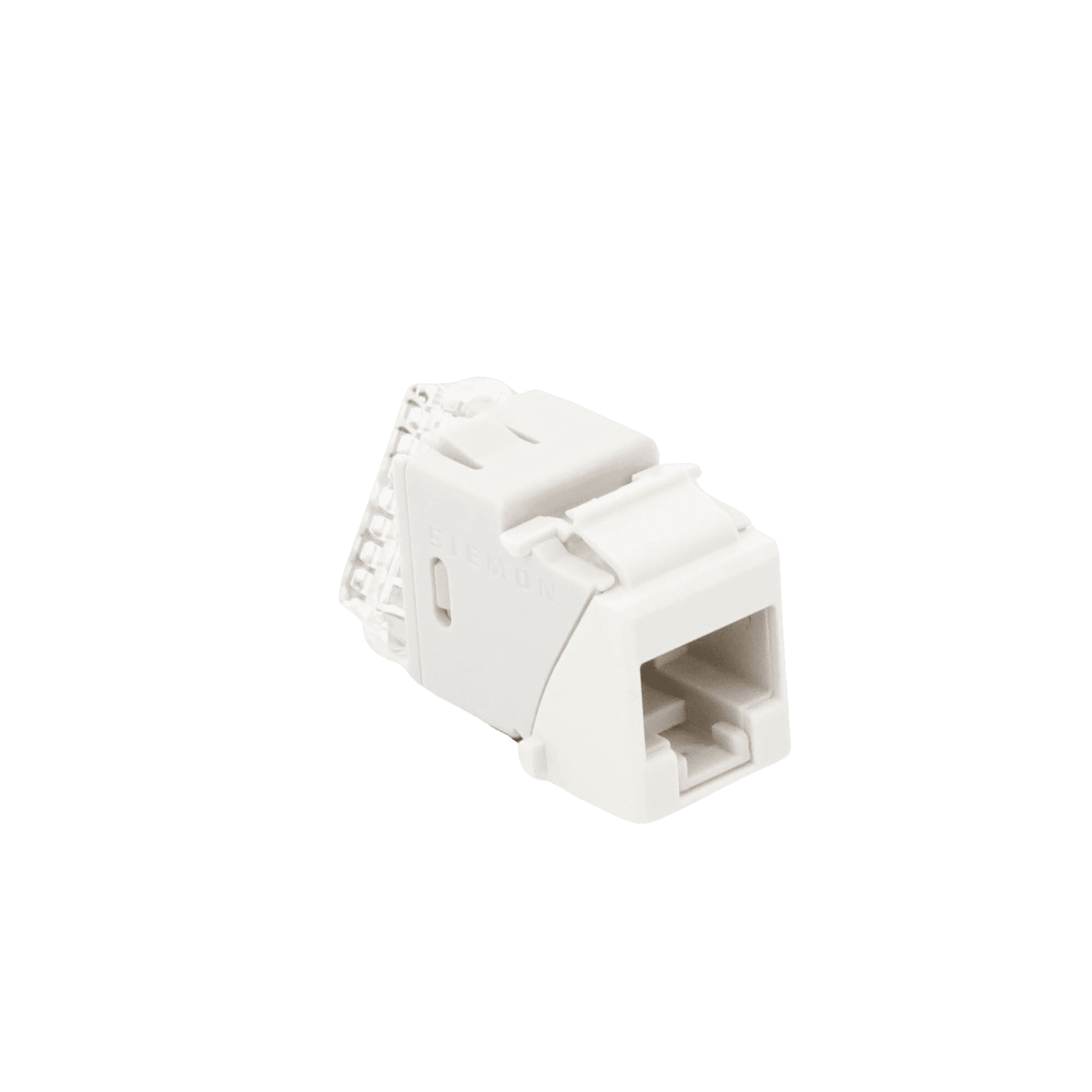 Jack UltraMAX Cat6A, UTP, Tipo Keystone, Color Blanco, Punch Down U6A-K02NS - SIEMON