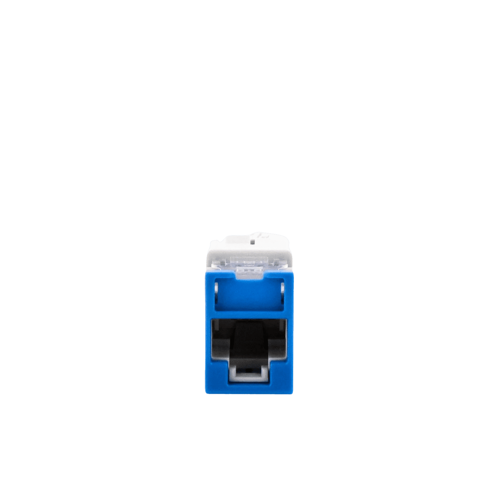 Jack UltraMAX Cat6, UTP, Montaje híbrido en Placa de Pared (Plano y Angulado), Color Azul, Punch Down U6-H06NS - SIEMON