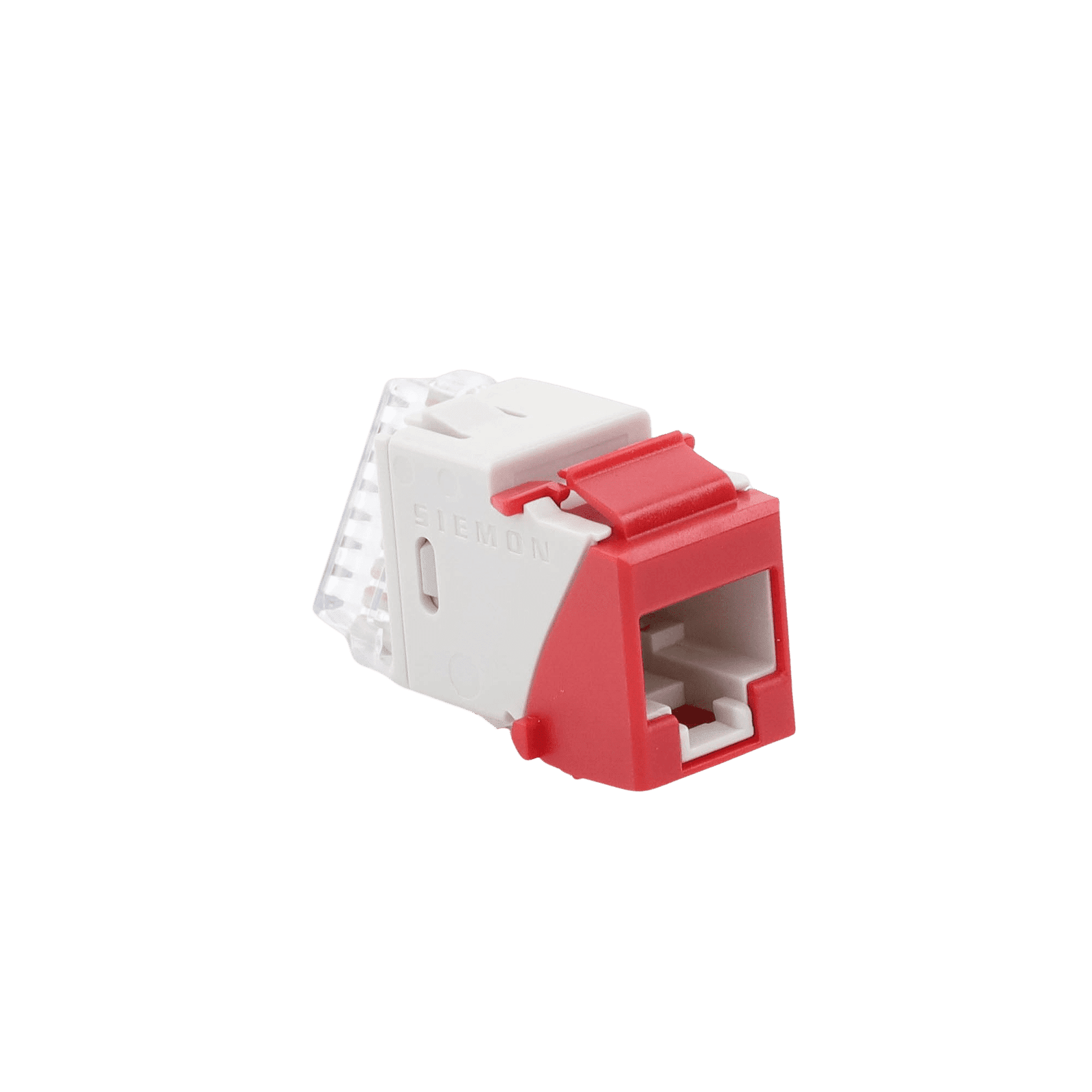 Jack UltraMAX Cat6, UTP, Tipo Keystone, Color Rojo, Punch Down U6-K03NS - SIEMON