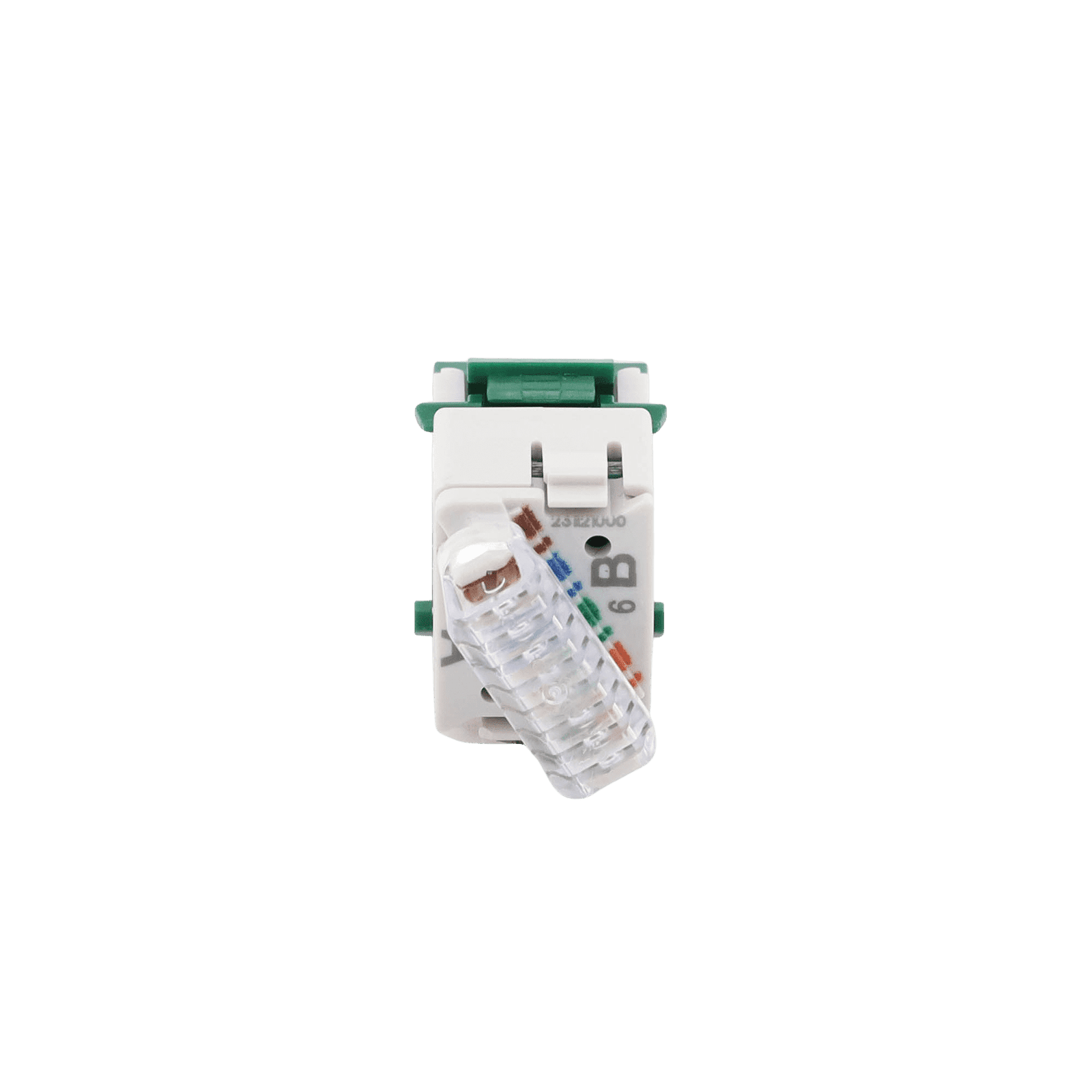 Jack UltraMAX Cat6, UTP, Tipo Keystone, Color Verde, Punch Down U6-K07NS - SIEMON