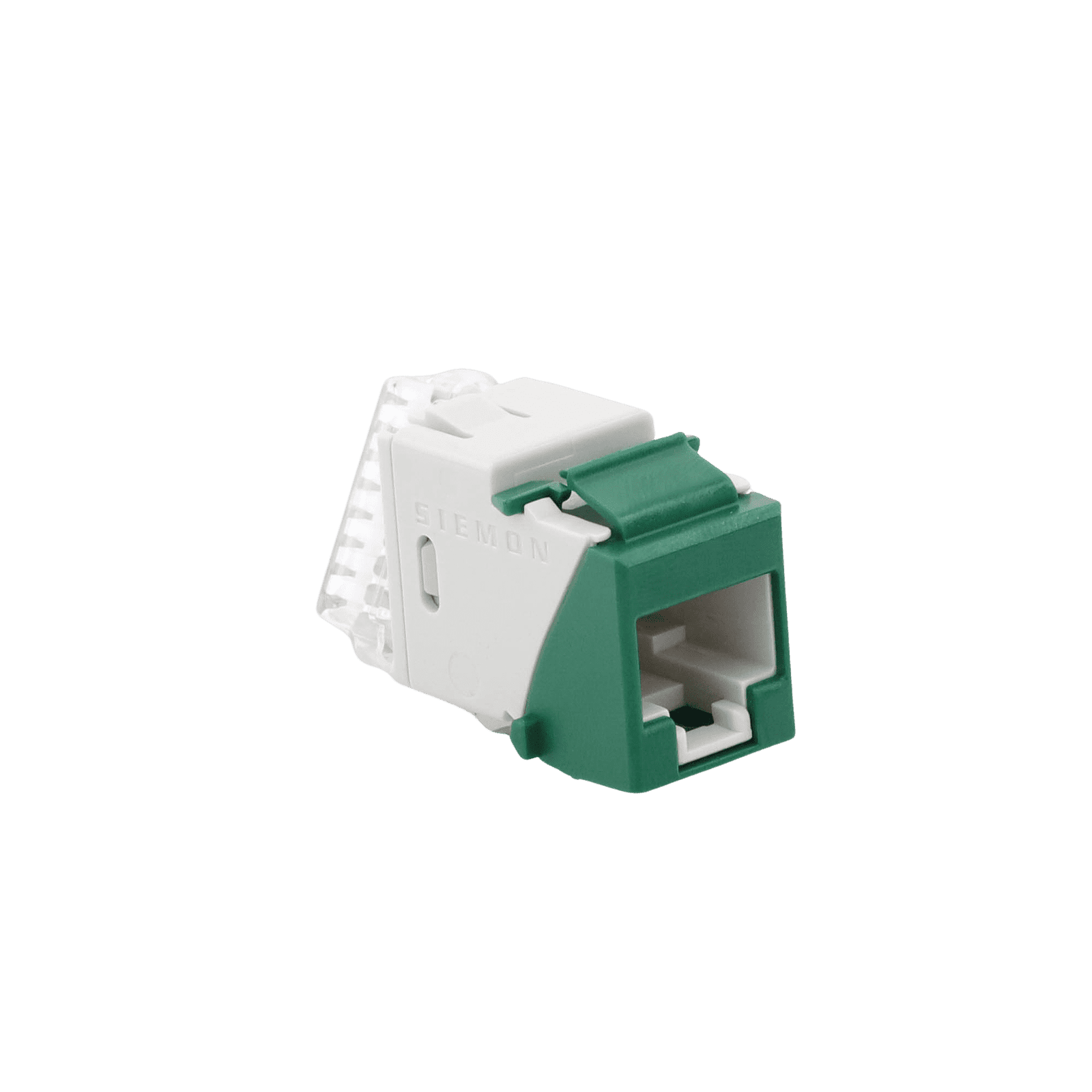 Jack UltraMAX Cat6, UTP, Tipo Keystone, Color Verde, Punch Down U6-K07NS - SIEMON