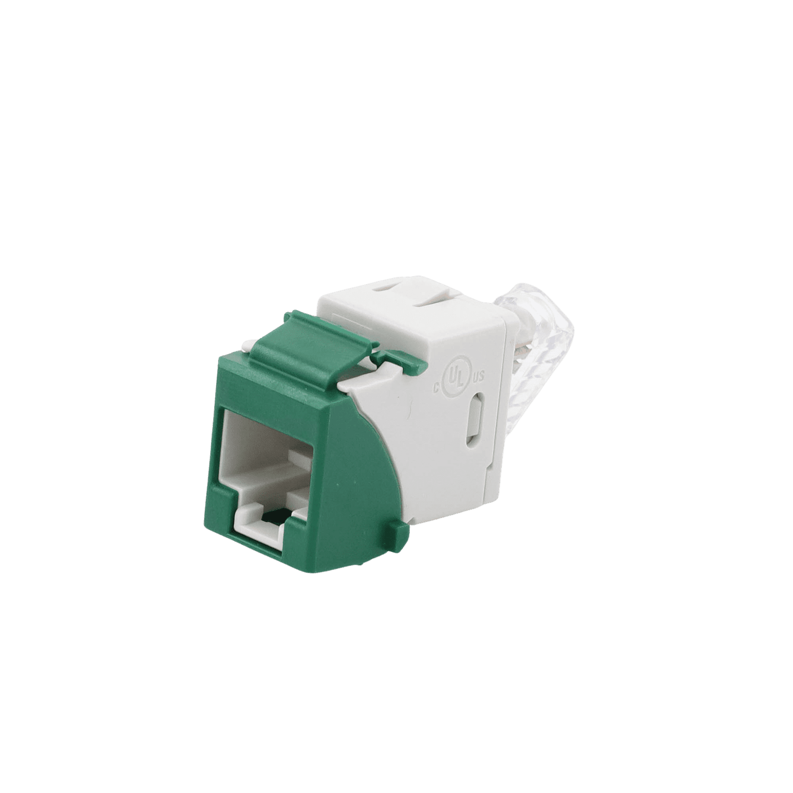 Jack UltraMAX Cat6, UTP, Tipo Keystone, Color Verde, Punch Down U6-K07NS - SIEMON