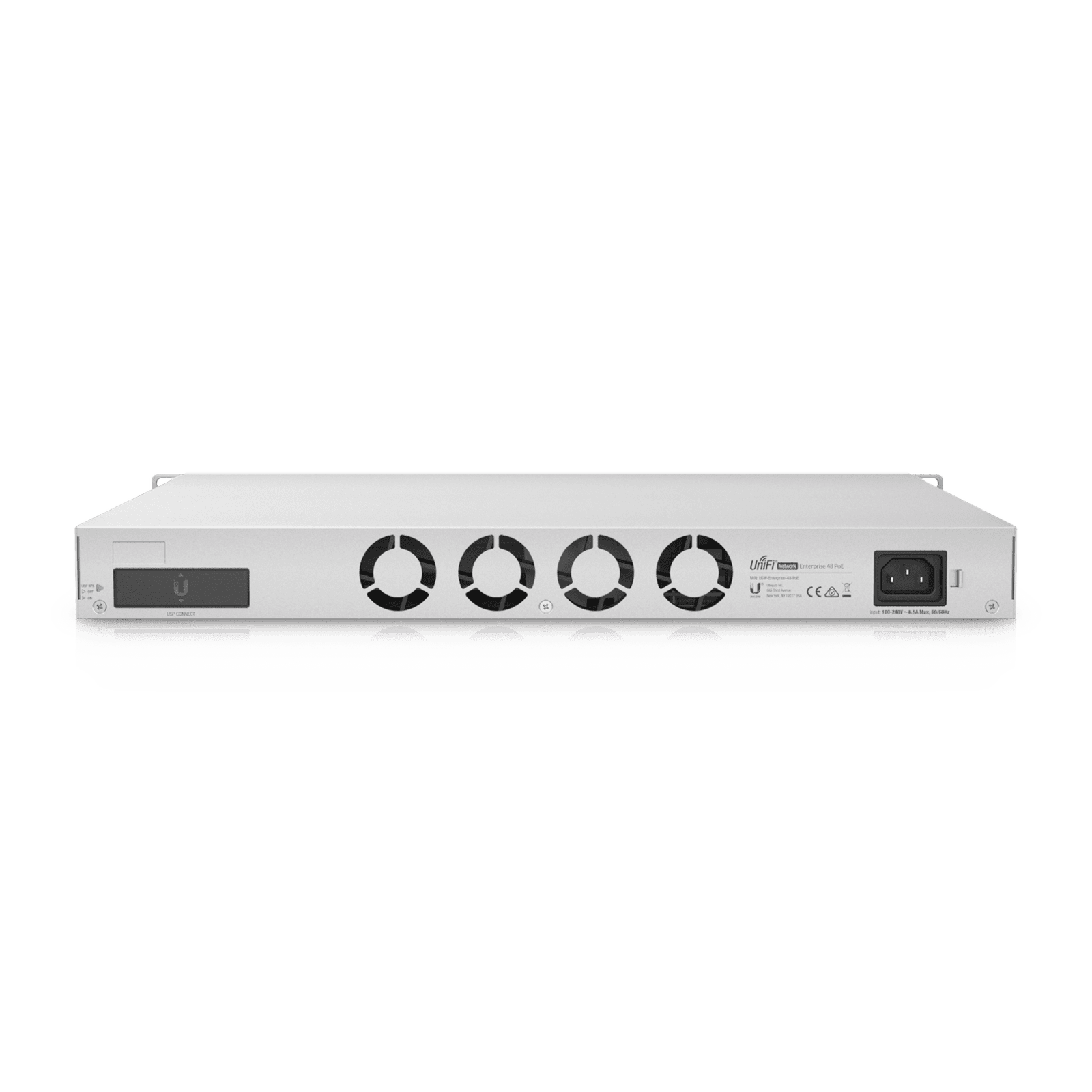 UniFi Switch Enterprise administrable capa 3, 48 puertos 2.5GbE RJ45 POE+, 4 puertos 10G SFP+, 720W, con pantalla táctil de 1.3″ USW-ENTERPRISE-48-POE - UBIQUITI NETWORKS
