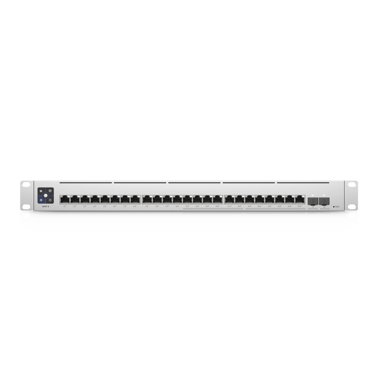UniFi Switch Enterprise administrable capa 3, 48 puertos 2.5GbE RJ45 POE+, 4 puertos 10G SFP+, 720W, con pantalla táctil de 1.3″ USW-ENTERPRISE-48-POE - UBIQUITI NETWORKS