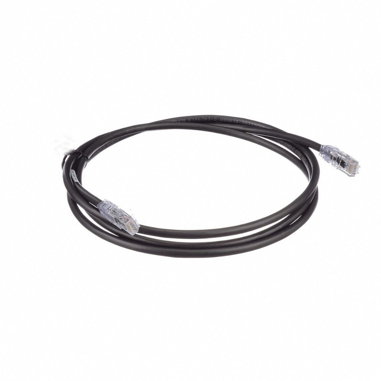 Cable de Parcheo UTP, Cat6A, 24 AWG, CM, Color Negro, 7ft UTP6AX7BL - PANDUIT