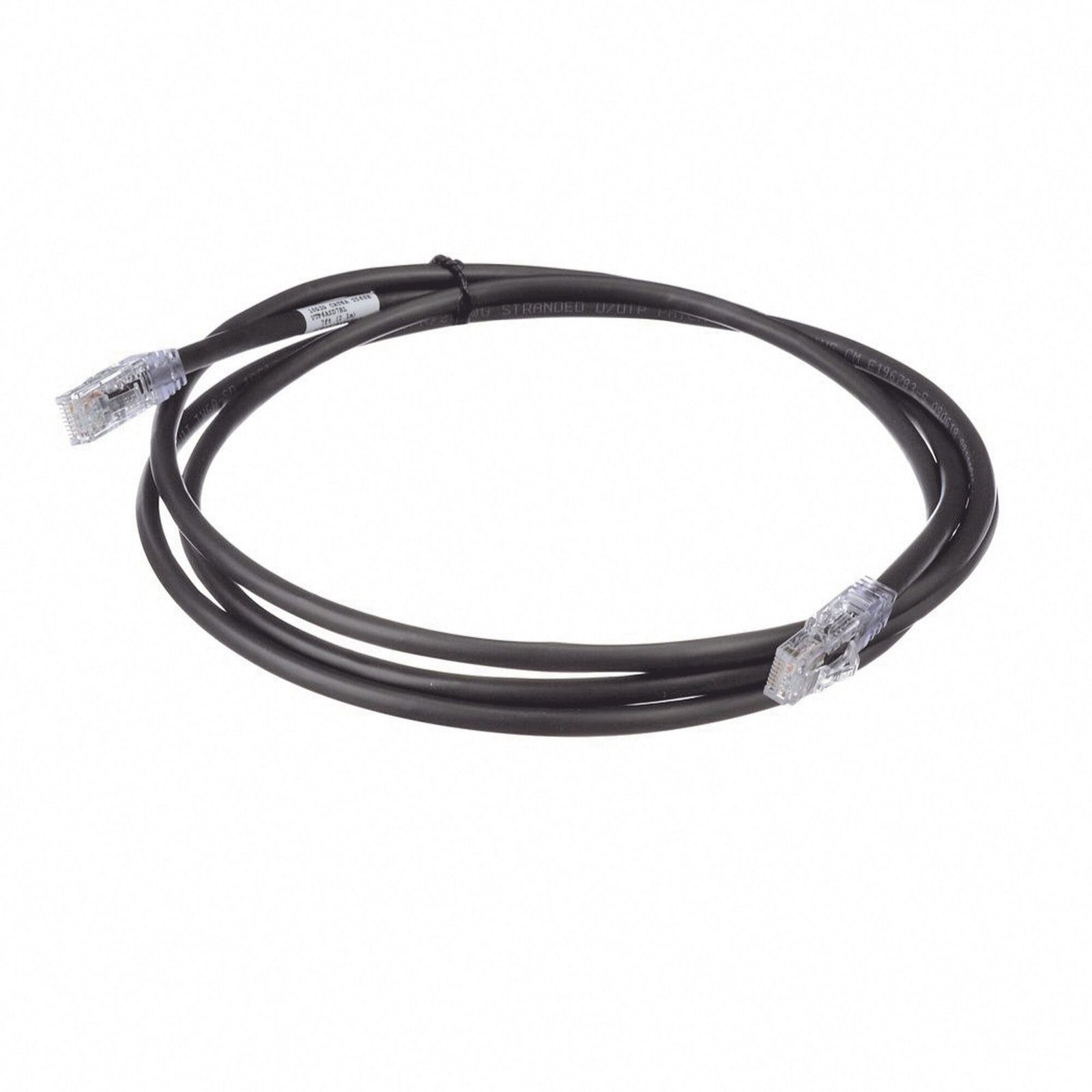 Cable de Parcheo UTP, Cat6A, 24 AWG, CM, Color Negro, 7ft UTP6AX7BL - PANDUIT