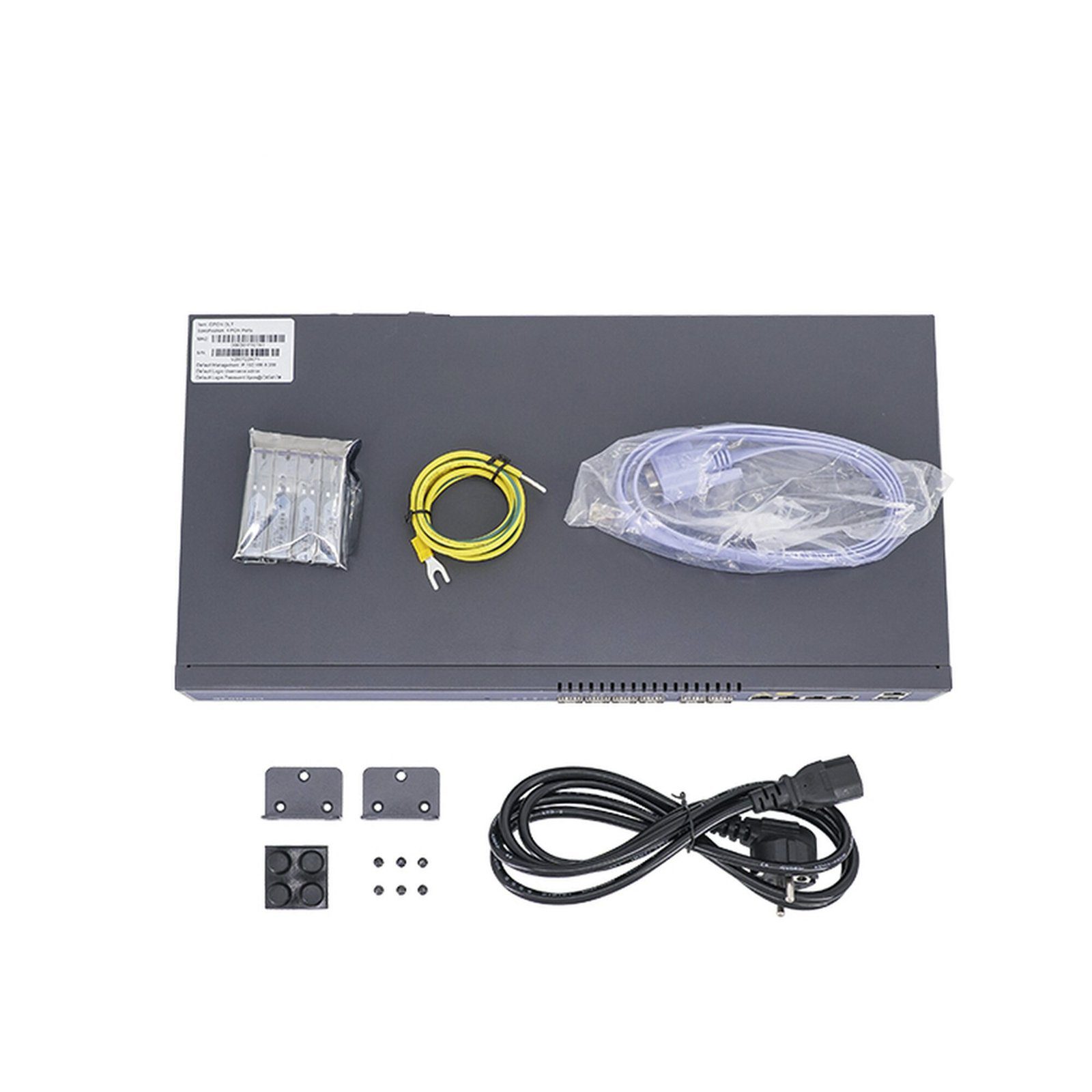 OLT de 4 puertos GPON con 4 puertos Uplink (2 puertos Gigabit Ethernet + 2 puertos Gigabit Ethernet SFP) , hasta 512 ONUS, V1600G-0B 204499 - V-SOL