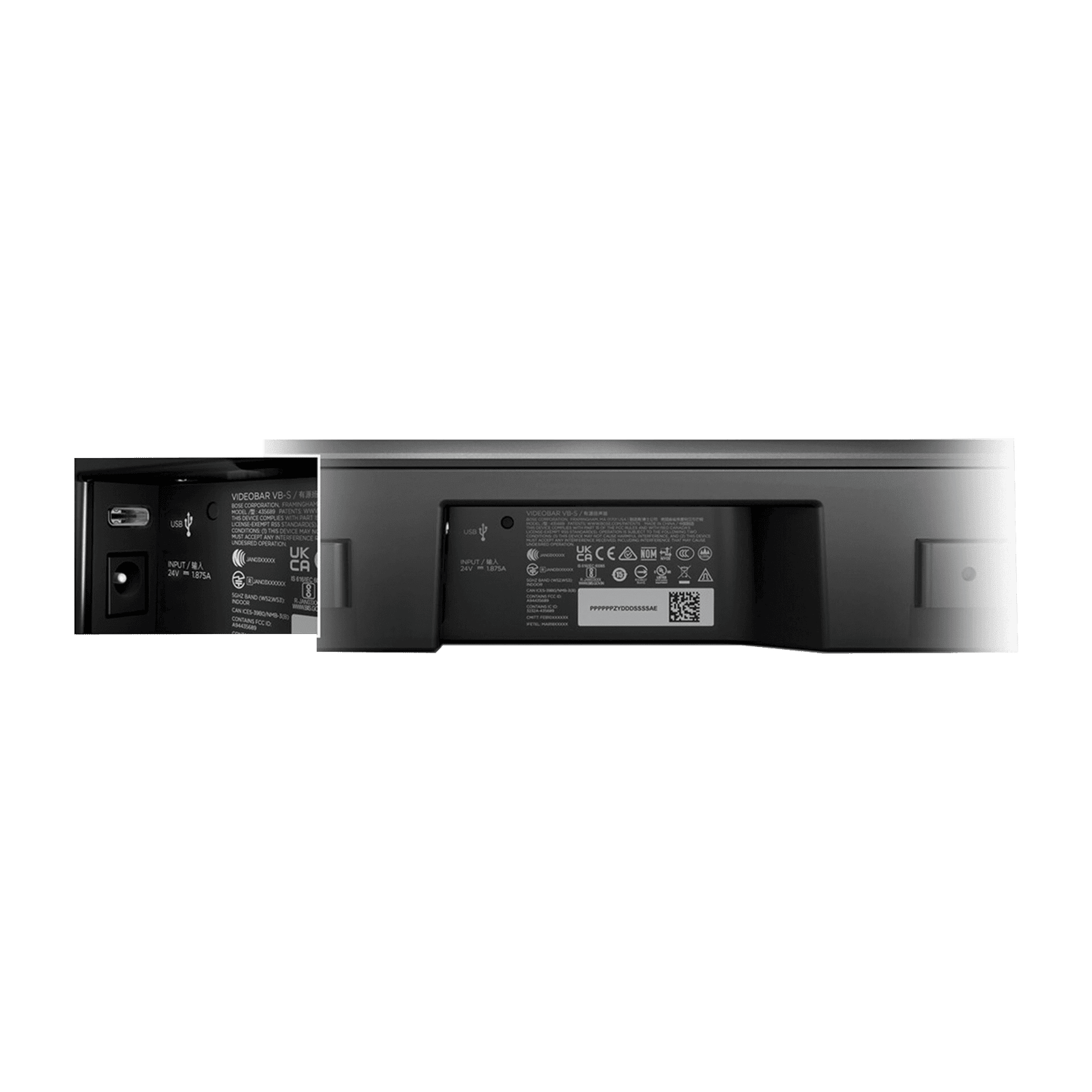Barra para Videoconferencia | Cámara 4K UHD | 4 Micrófonos | Conexión USB | Wifi | Bluetooth | Ideal para Salas Pequeñas VB-S 220703 - BOSE PROFESSIONAL