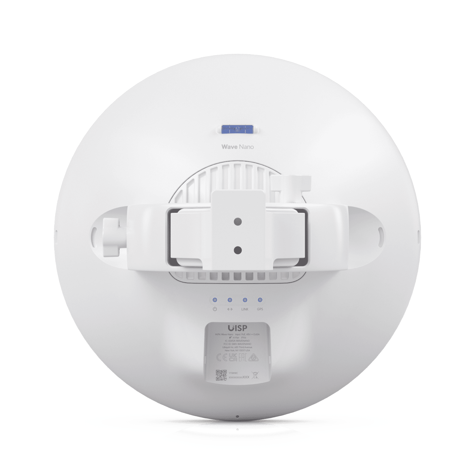 UISP Enlaces PTP/PTMP Wave Nano 60 Ghz, hasta 2 Gbps, respaldo en 5 Ghz, GPS integrado WAVE-NANO - UBIQUITI NETWORKS