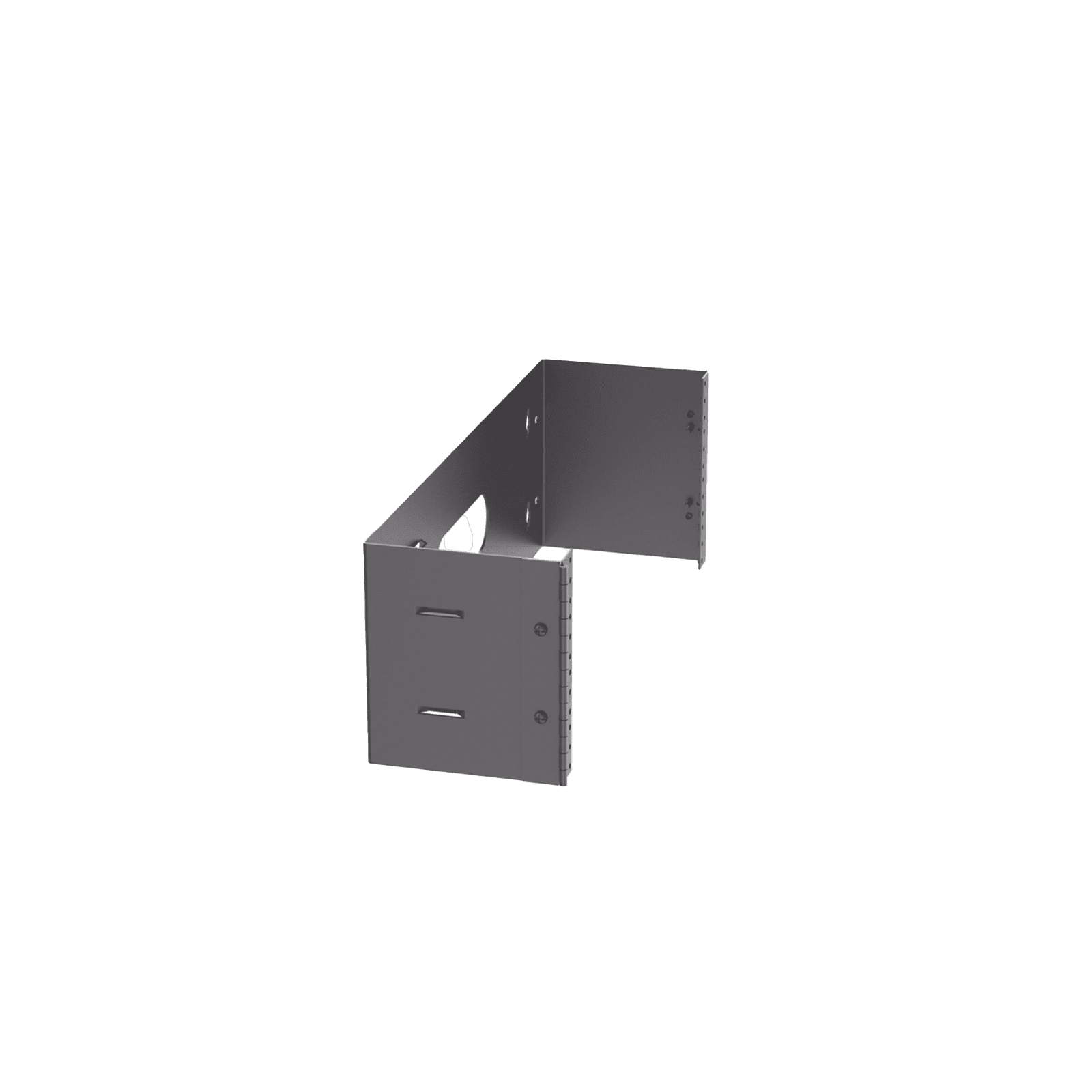 Rack Abierto de Instalación en Pared con Bisagras, Profundidad de 159 mm, 19 in de Ancho, 4 UR, Color Negro WBH4 - PANDUIT