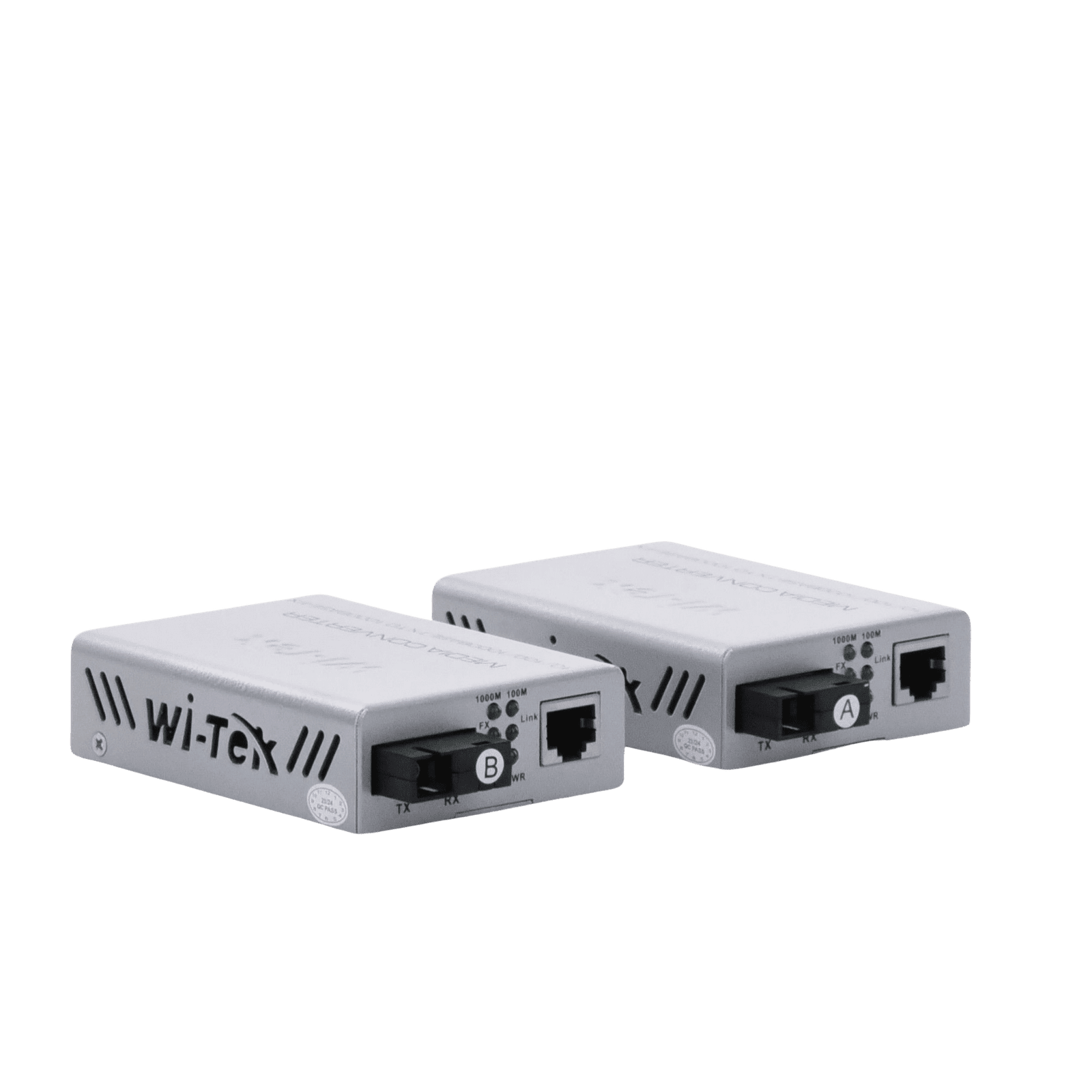 CONVERTIDOR DE MEDIOS 25KM MONOMODO 1000MBPS WIMC101G 193546 - WI-TEK