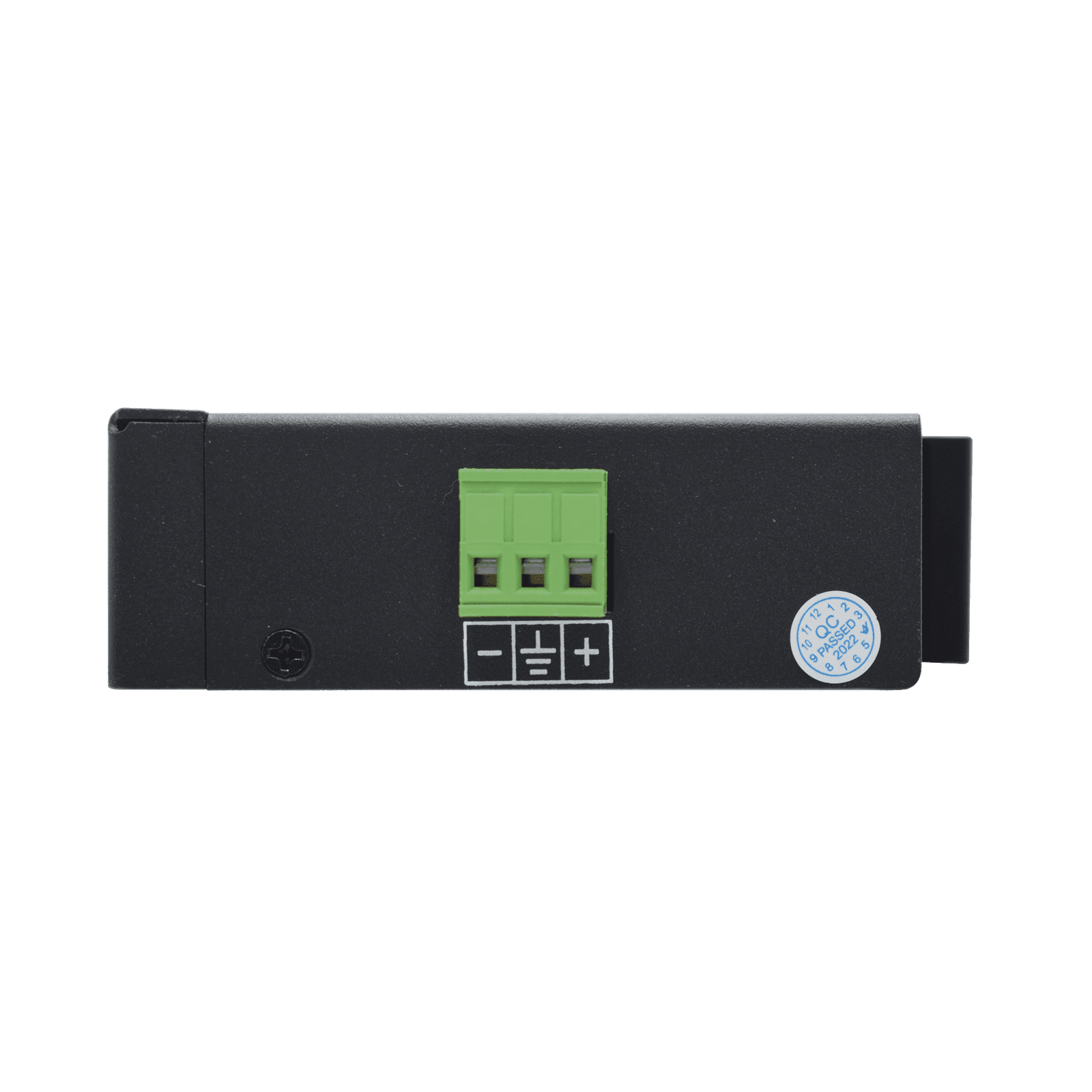 Splitter PoE IN hasta 90 W / Salida DC 12v/16V/24v o 48V / Carcasa metálica / Industrial soporte para riel DIN / Aplicaciones CCTV WIPOE55SBTIDC 210236 - WI-TEK
