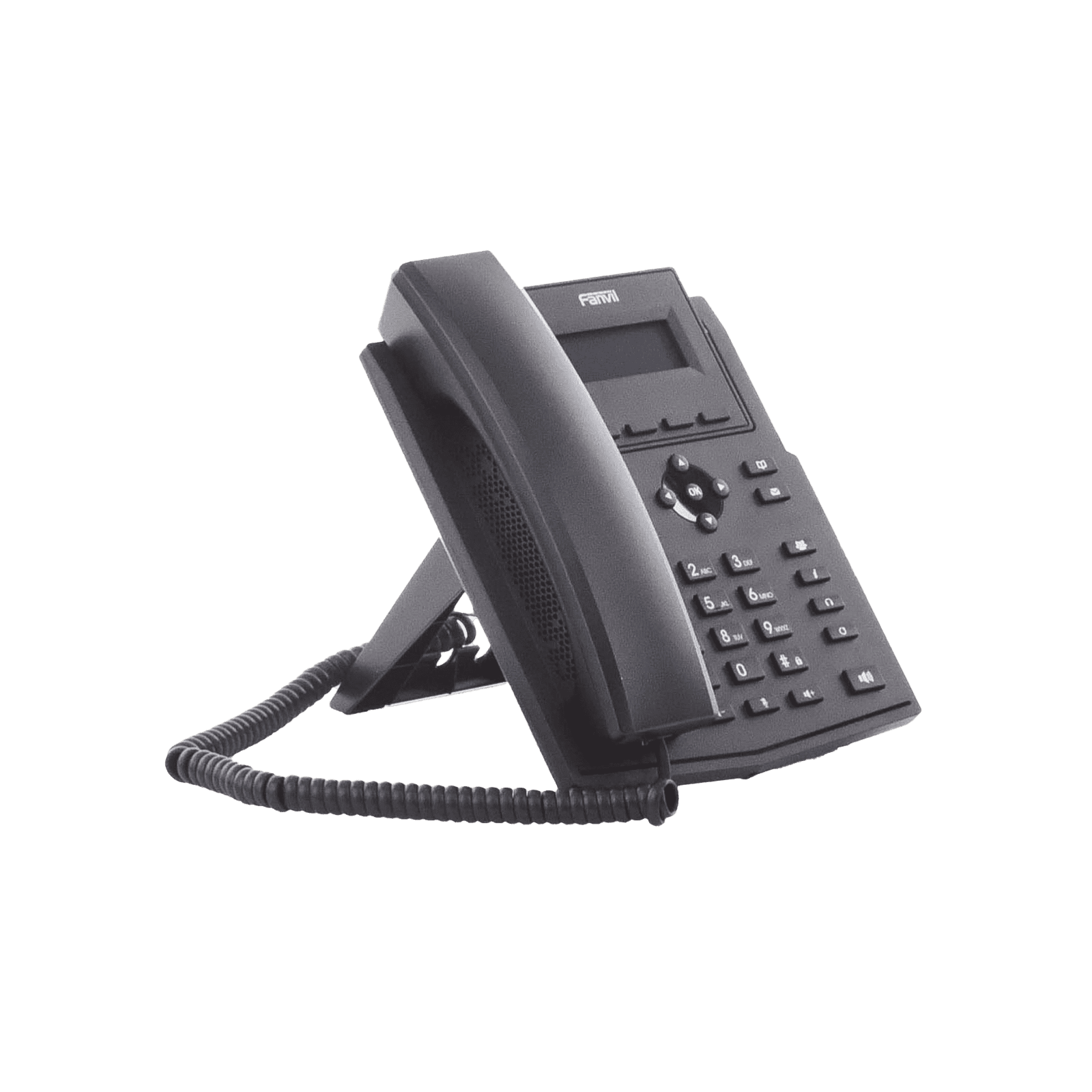 Teléfono IP WiFi empresarial para 2 líneas SIP con pantalla LCD, Códec Opus, conferencia de 6 vías. X301W 215276 - FANVIL