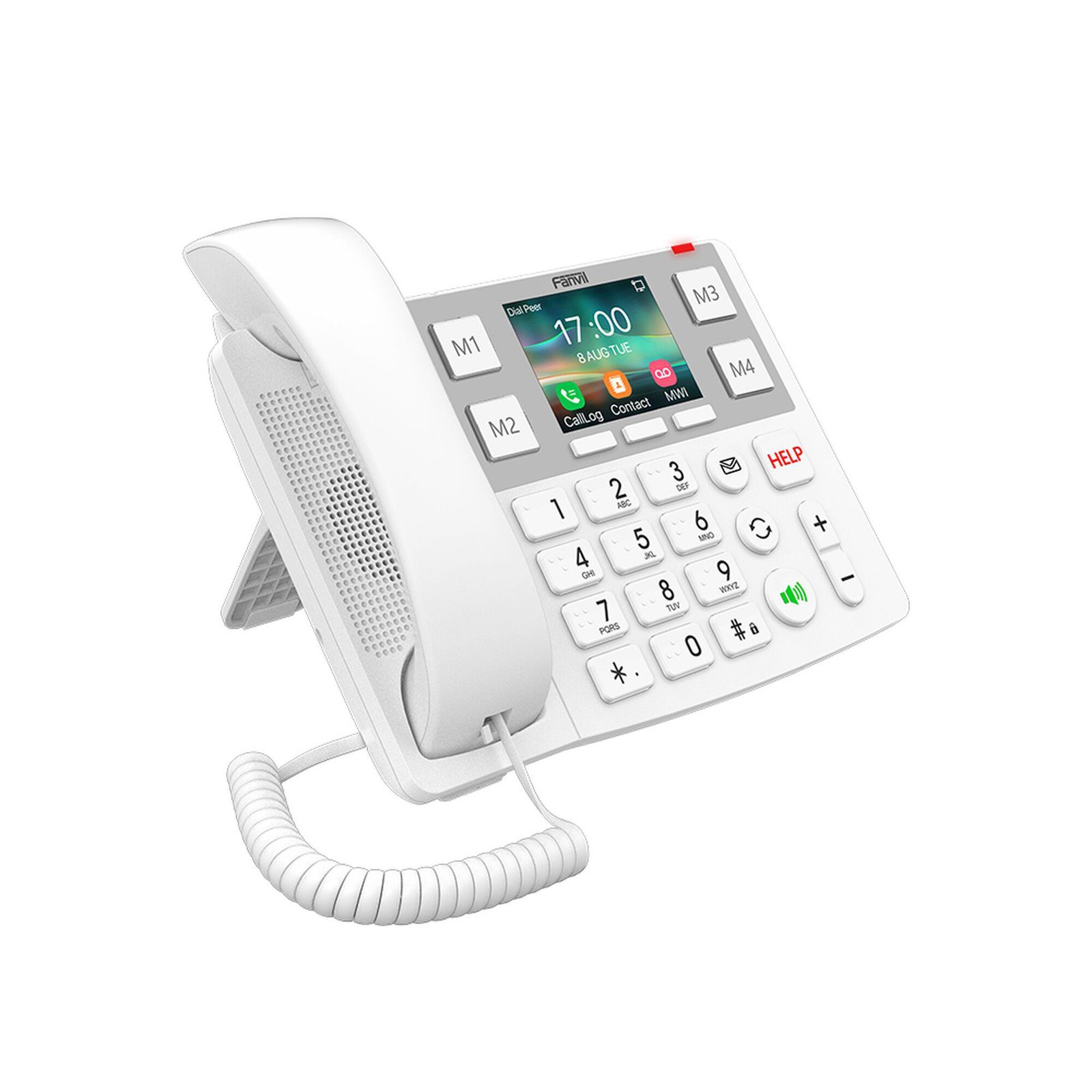 Teléfono IP Wi-Fi Botones Braille Grandes diseñado para hospitales, Asilos, Bluetooth Integrado X305 - FANVIL
