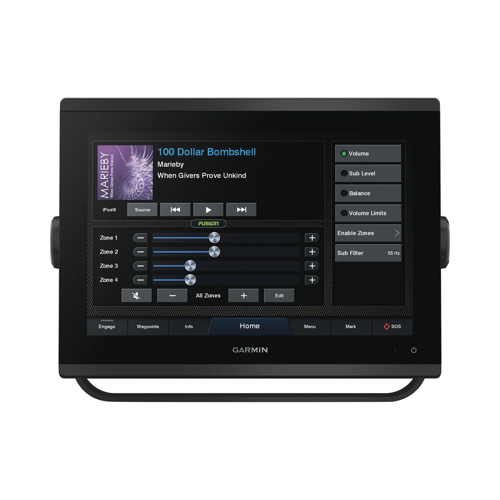 GPSMAP® 1223xsv ecosonda de 12″ SIDEVÜ, CLEARVÜ y CHIRP tradicional. no incluye tranductor. 10-02367-02 - GARMIN