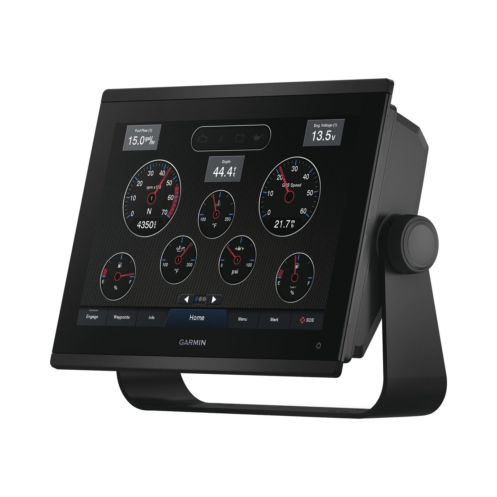 GPSMAP® 1223xsv ecosonda de 12″ SIDEVÜ, CLEARVÜ y CHIRP tradicional. no incluye tranductor. 10-02367-02 - GARMIN