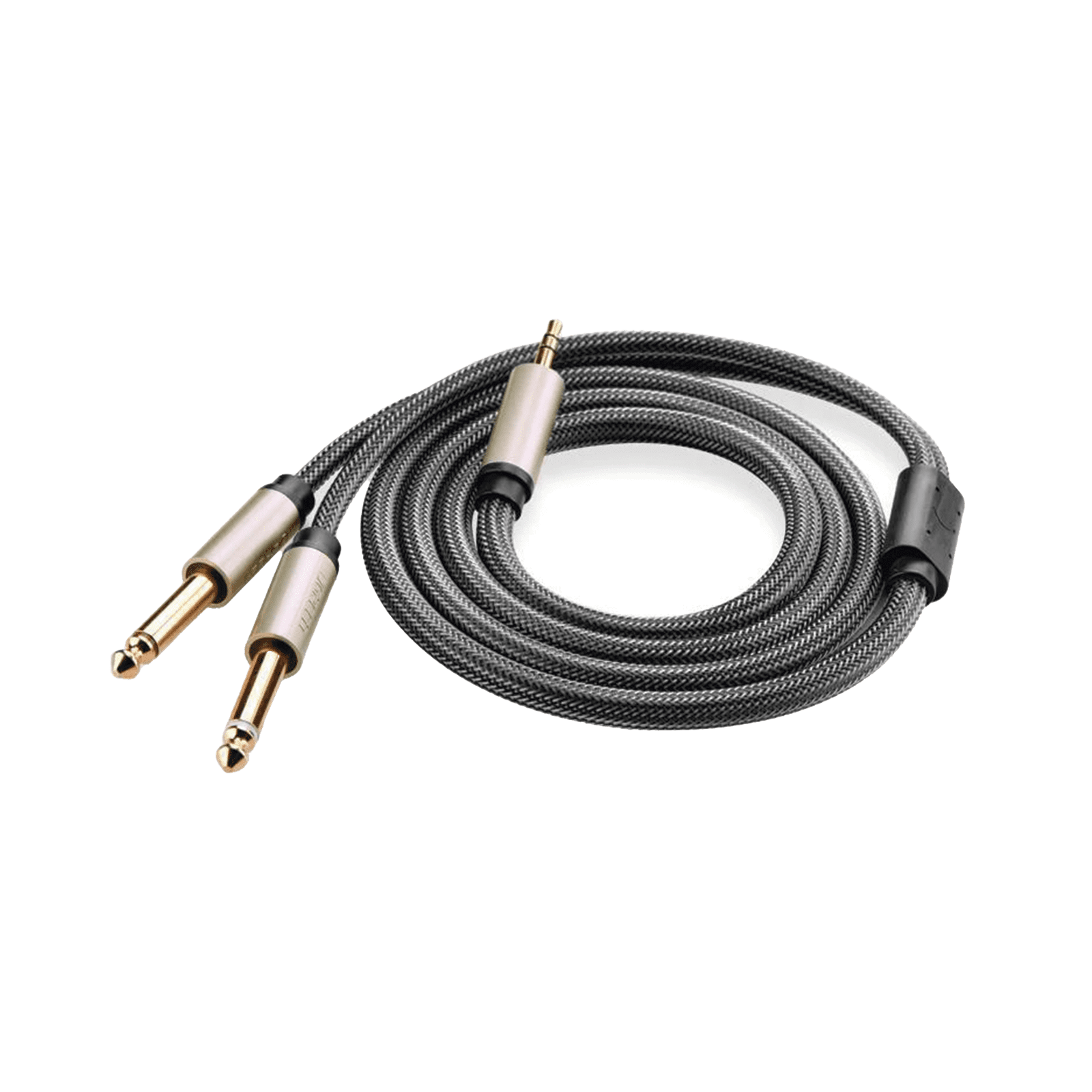 Cable de Audio Premium de 3.5 mm a 6.35mm / Blindaje Interior Múltiple / Transferencia de Audio sin Pérdidas / 5 Metros / Caja de Aleación de Zinc / Amplia Compatibilidad. 10619 - UGREEN