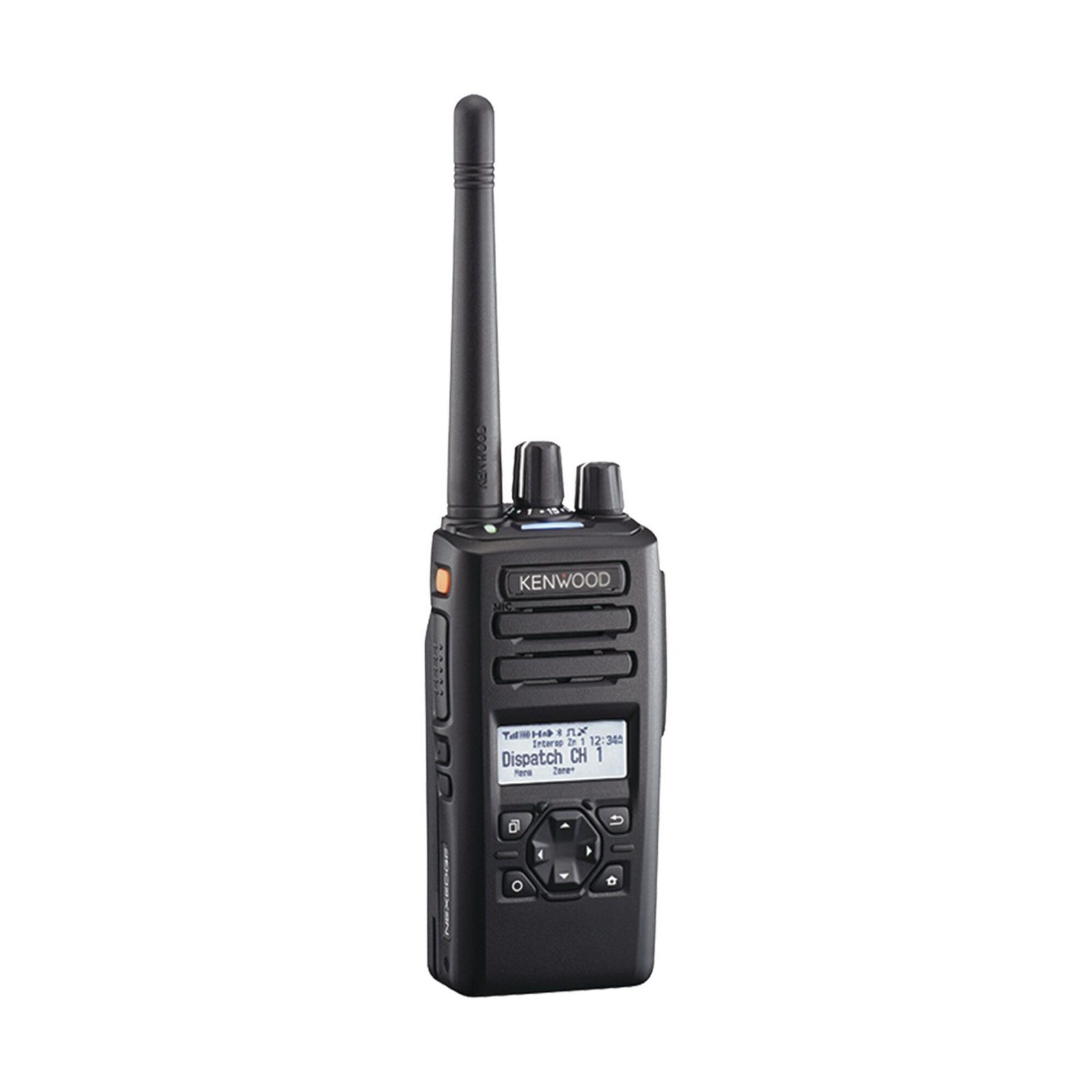 136-174 MHz, 260 Canales, Digital NXDN-DMR-Análogo, GPS, Bluetooth, IP67, 2 Pines, Incluye Batería-Antena-Cargador-Clip. NX-3220-K2 - KENWOOD