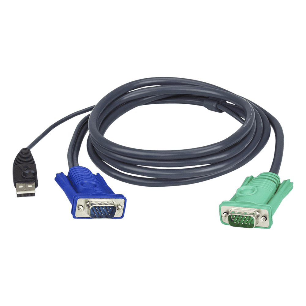 Cable KVM | USB con SPHD | 3 en 1 | De 1.8 m 2L5202U