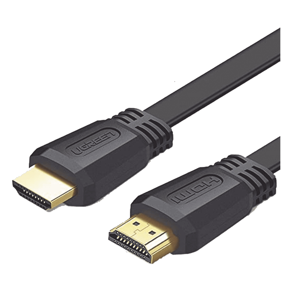 Cable HDMI 2.0 Plano de 3 m / 4K@60Hz / HDR / 3D / HEC (Canal Ethernet HDMI) / ARC (Canal de Retorno de Audio) / Color Profundo de 48 bits / Audio de 32 canales / HDCP /Audio Dolby True HD 7.1 / 18 Gbps / Estaado y Triple Blindaje / Anti Interfere 50820