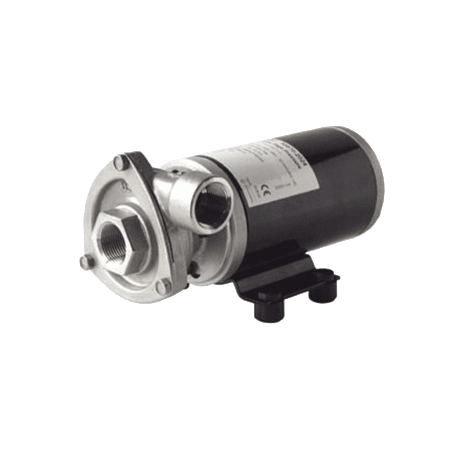 Bomba centrifuga Cyclone de alta presión a 12 Vcd, caudales de 21 GPM, presión máxima de 17 psi, en acero inoxidable 50860-0012 - JABSCO