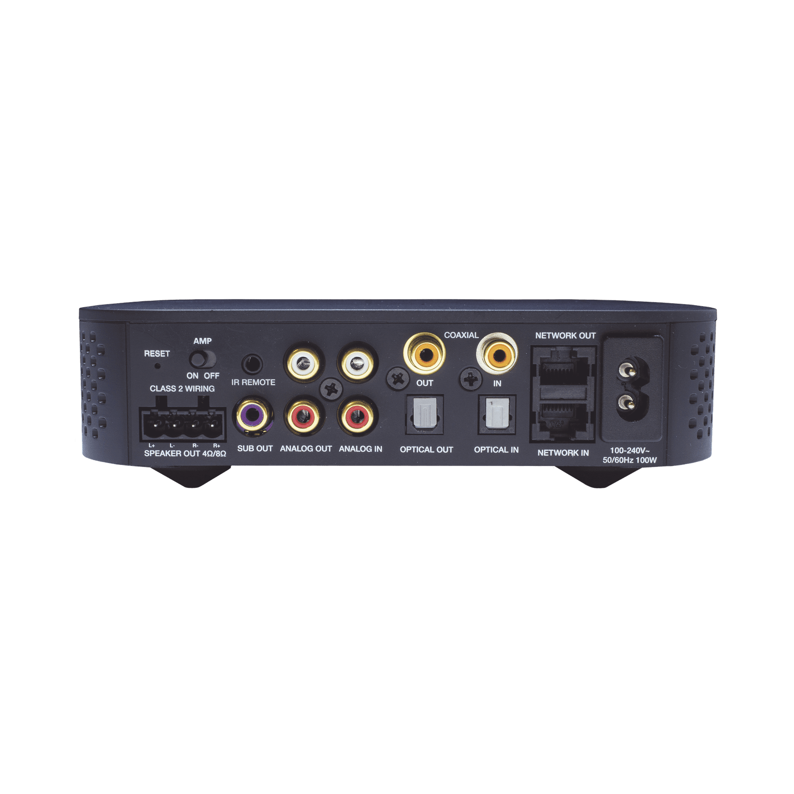 Amplificador una Zona, 2 Canales, 50 W por Canal, con Chromecast, Alexa Cast, Airplay, Spotify Connect: funciona con Google Assist A1X - VSSL
