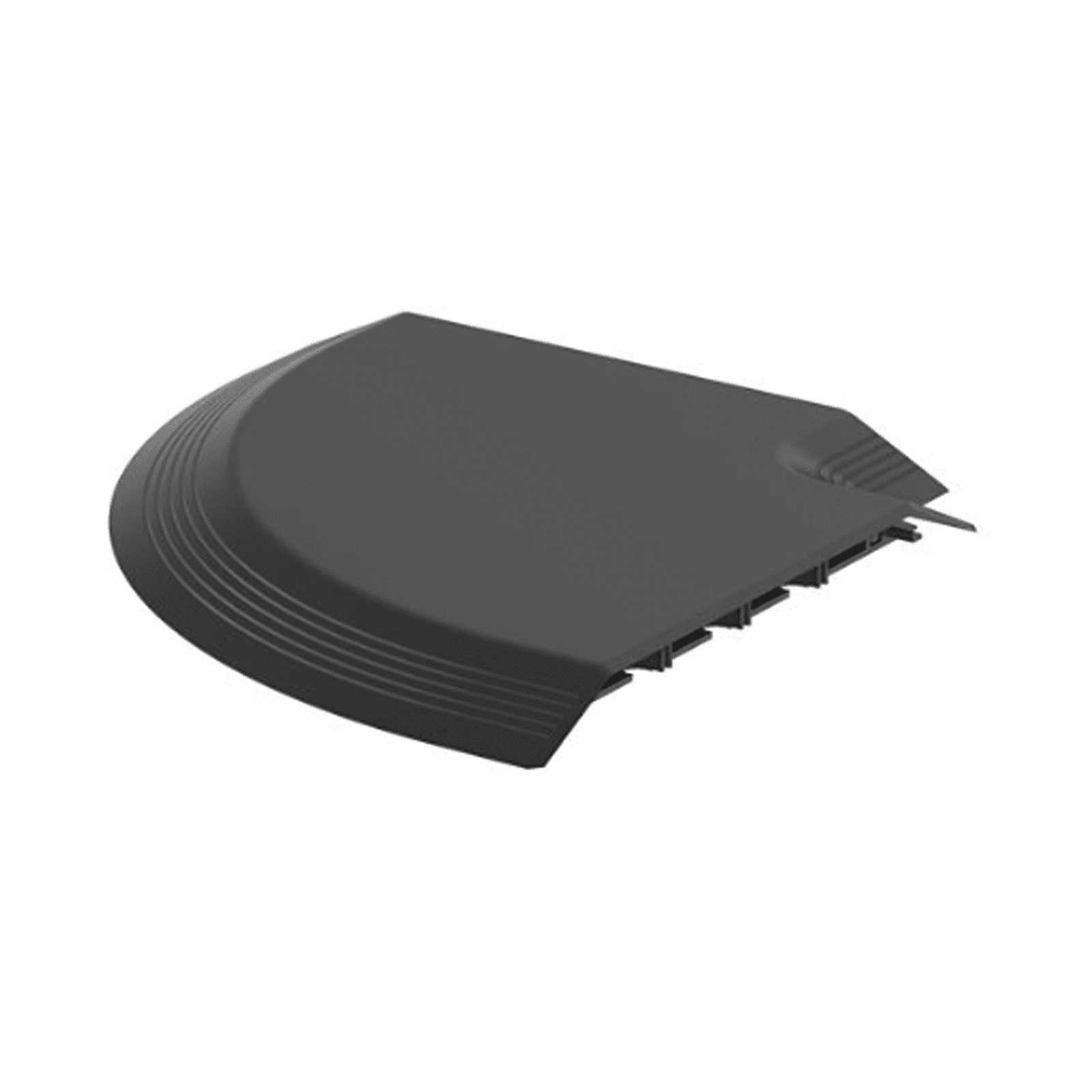 Conexión en Ángulo Recto “L”, Para Canaleta de Piso AFR4BCBL6, Material PVC Rígido, Color Negro AFR4RABL - PANDUIT
