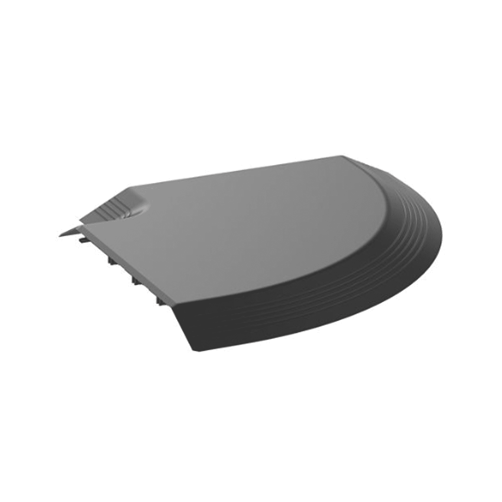 Conexión en Ángulo Recto “L”, Para Canaleta de Piso AFR4BCBL6, Material PVC Rígido, Color Negro AFR4RABL - PANDUIT