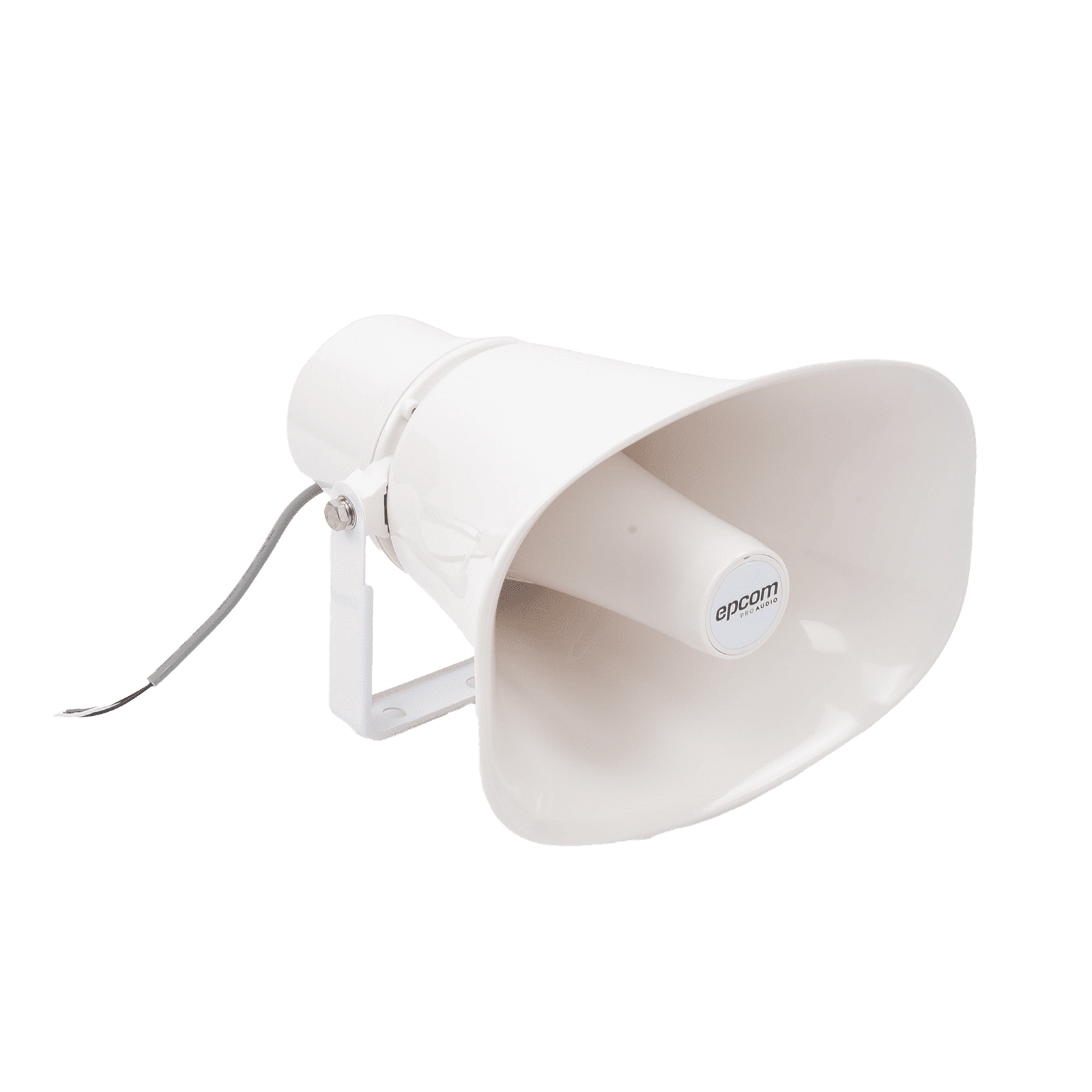 Altavoz para Exterior | Tipo Trompeta | 15-30W | 70/100V | IP66 | Material ABS | Bracket de Metal SF-720A - EPCOM PROAUDIO