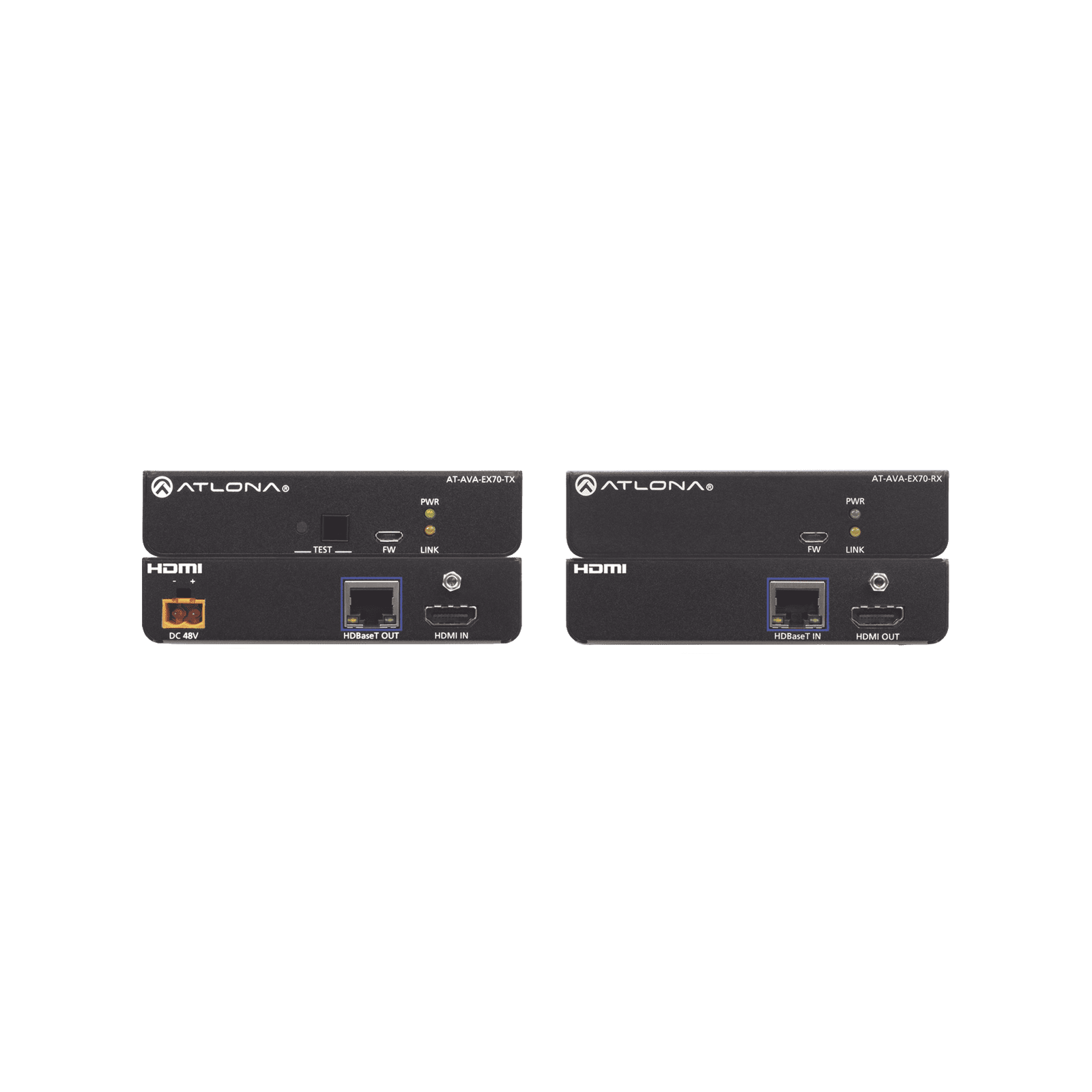 Avance™ Kit Extensor HDMI 4K/UHD HDBaseT / Hasta 70 metros en Full HD con Cat 6 / Alimentación Solo en Transmisor AT-AVA-EX70-KIT - ATLONA