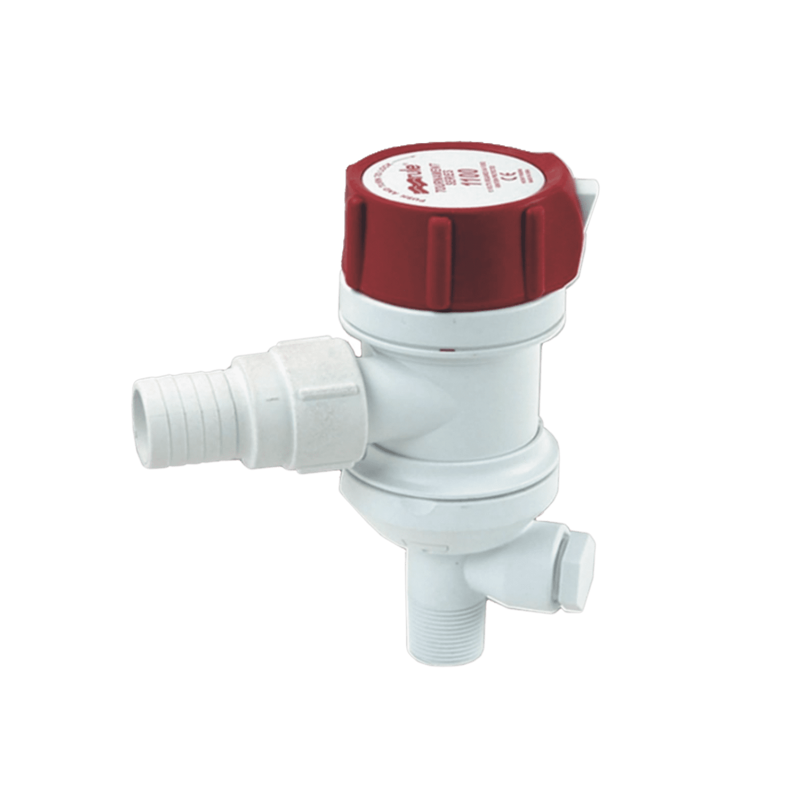 Bomba sumergible para carnada de 1100 galones por hora, a 12 Volts de corriente directa. 405FC - RULE