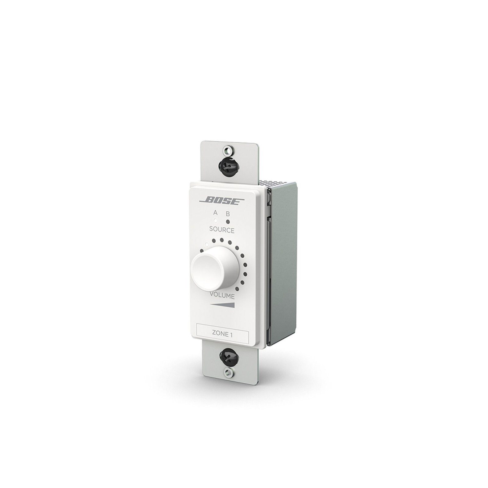 ControlCenter Controlador de volumen y seleccion de fuente (A/B) de zona digital | Blanco CC2-DW - BOSE PROFESSIONAL