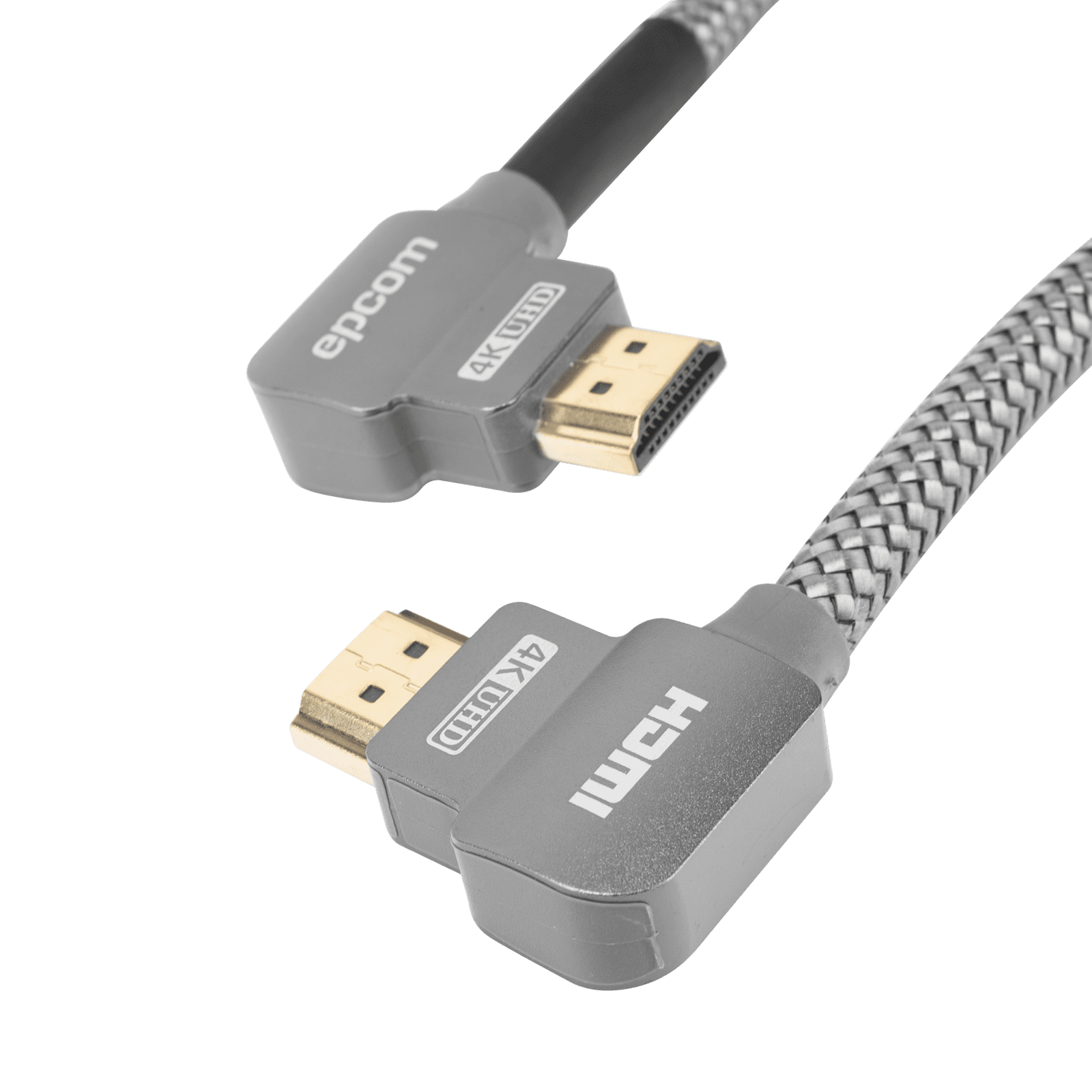 Cable HDMI Angulo 90º| 2m | Alta Definición | Version 2.0 | Alta velocidad 18Gbps | 4K@60Hz | EP-90H-2M - EPCOM PROAUDIO