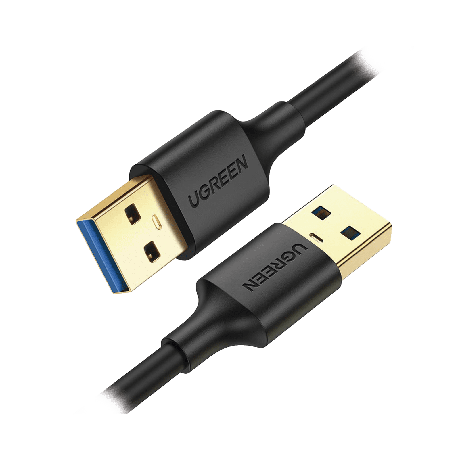 Cable USB-A 3.0 a  USB-A 3.0 / 2 Metros / Macho a Macho / Conector Niquelado / Núcleo de Cobre Estañado / Blindaje Múltiple / Velocidad 5Gbps / No Requiere Controlador / Compatible con USB2.0 Y USB 1.1 10371 - UGREEN