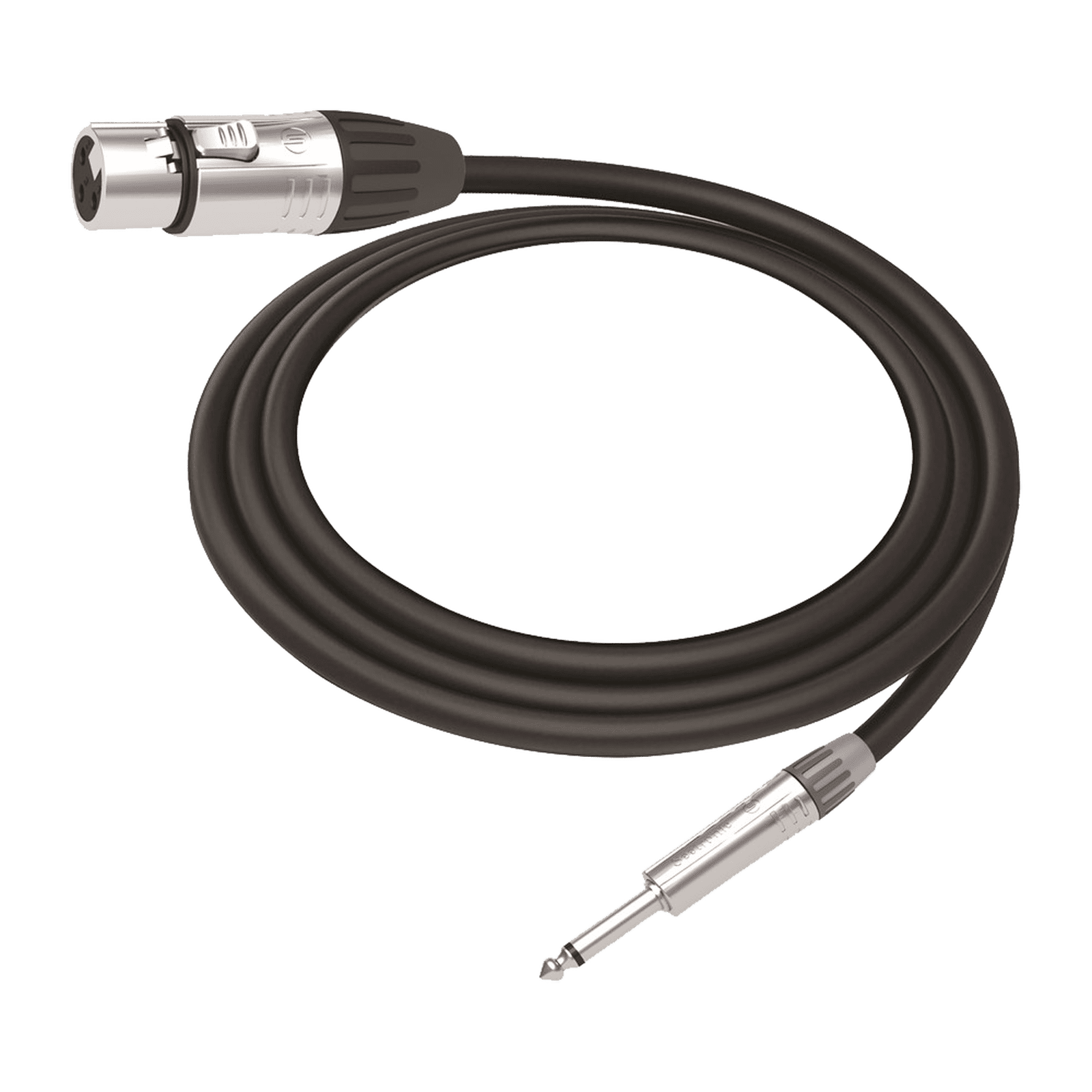 Cable de Audio | XLR 3 Polos Hembra a Plug 1/4 in mono | Conector Seetronic Serie M SCMF3 – MP2X | Longitud 3m CMC-MF3-PM-L-3M - COSMICONN