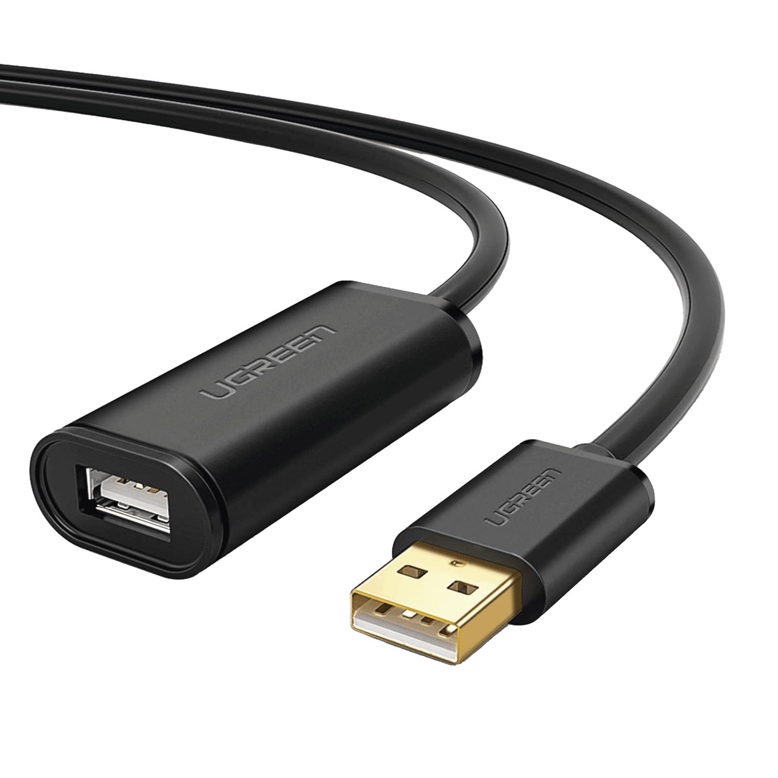 Cable de Extensión Activo USB 2.0 / 10 Metros / Macho-Hembra / Booster individual FE1.1S incorporado / Velocidad de hasta 480 Mbps / Ideal para impresoras, consolas , Webcam, etc. 10321 - UGREEN