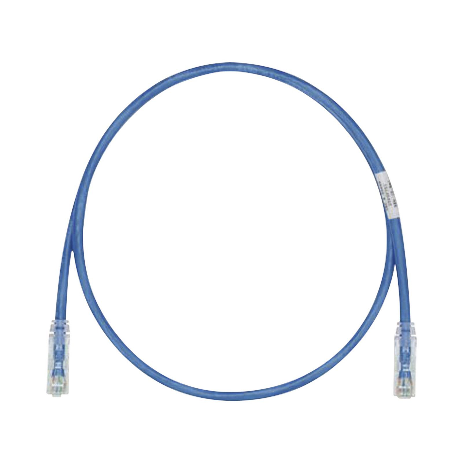 Cable de Parcheo TX6, UTP Cat6, 24 AWG, CM, Color Azul, 25ft UTPSP25BUY - PANDUIT