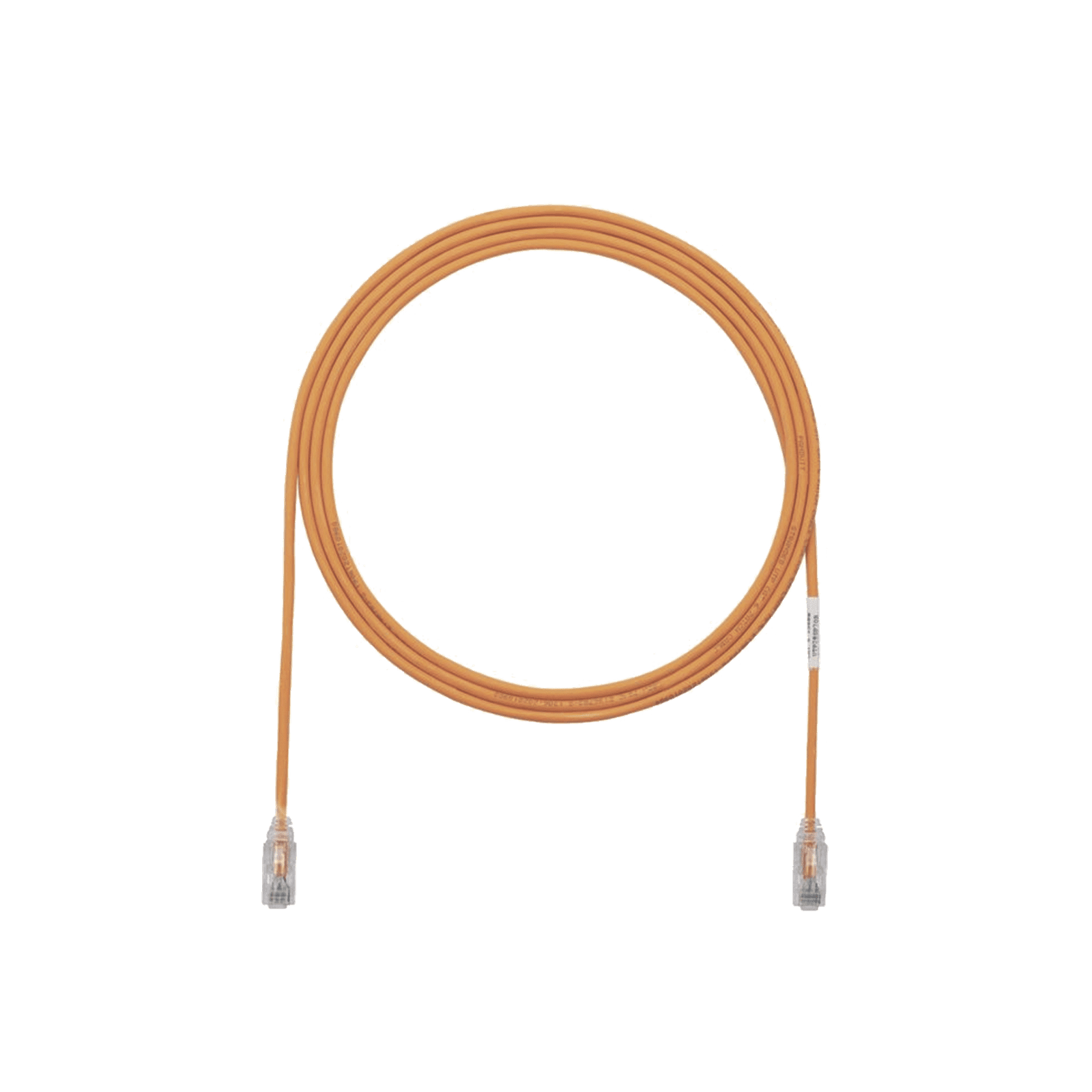 Cable de Parcheo TX6, UTP Cat6, Diámetro Reducido (28AWG), Color Naranja, 10ft UTP28SP10OR - PANDUIT