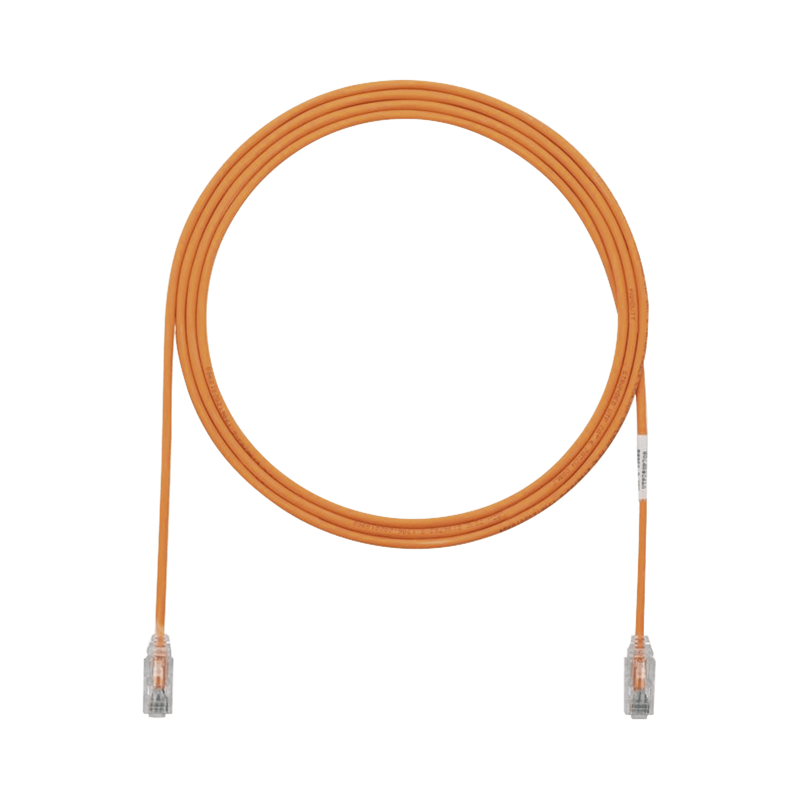 Cable de Parcheo TX6, UTP Cat6, Diámetro Reducido (28AWG), Color Naranja, 5ft UTP28SP5OR - PANDUIT