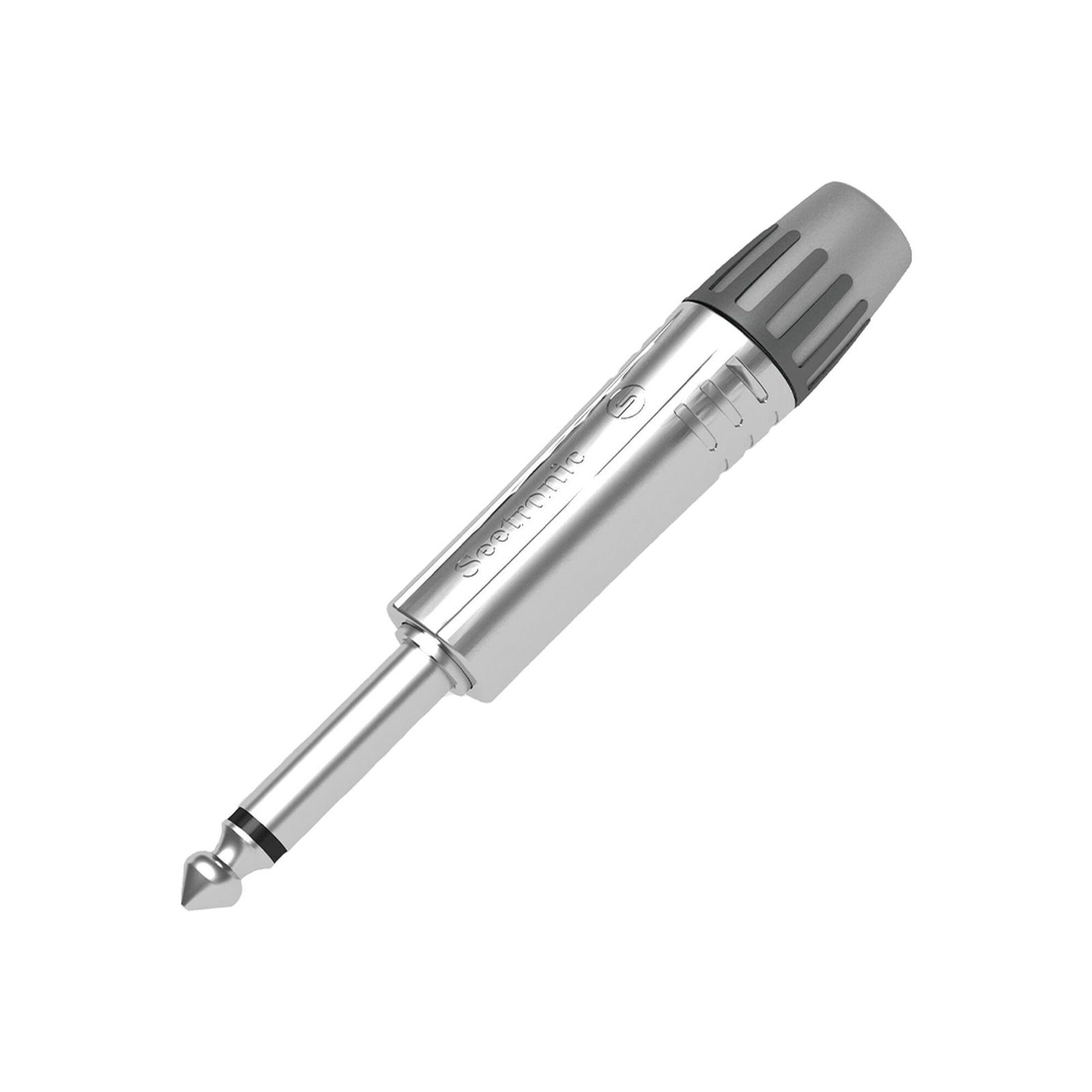 Conector 1/4 | Mono | Carcasa Cromada Perla | Contacto Niquelado | cable OD 4-7 mm MP2X - SEETRONIC